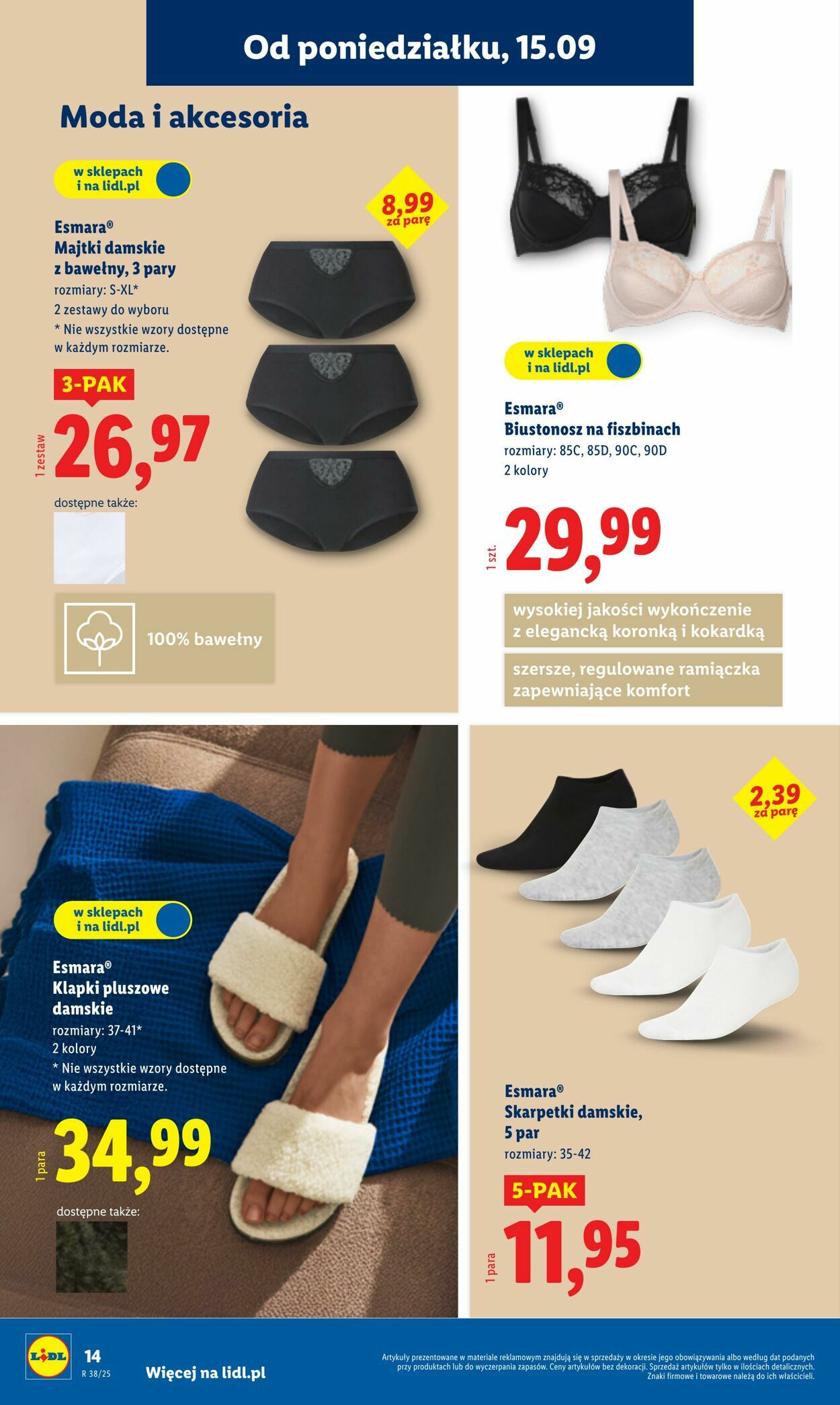 Gazetka Lidl 15.09.2025 - 20.09.2025