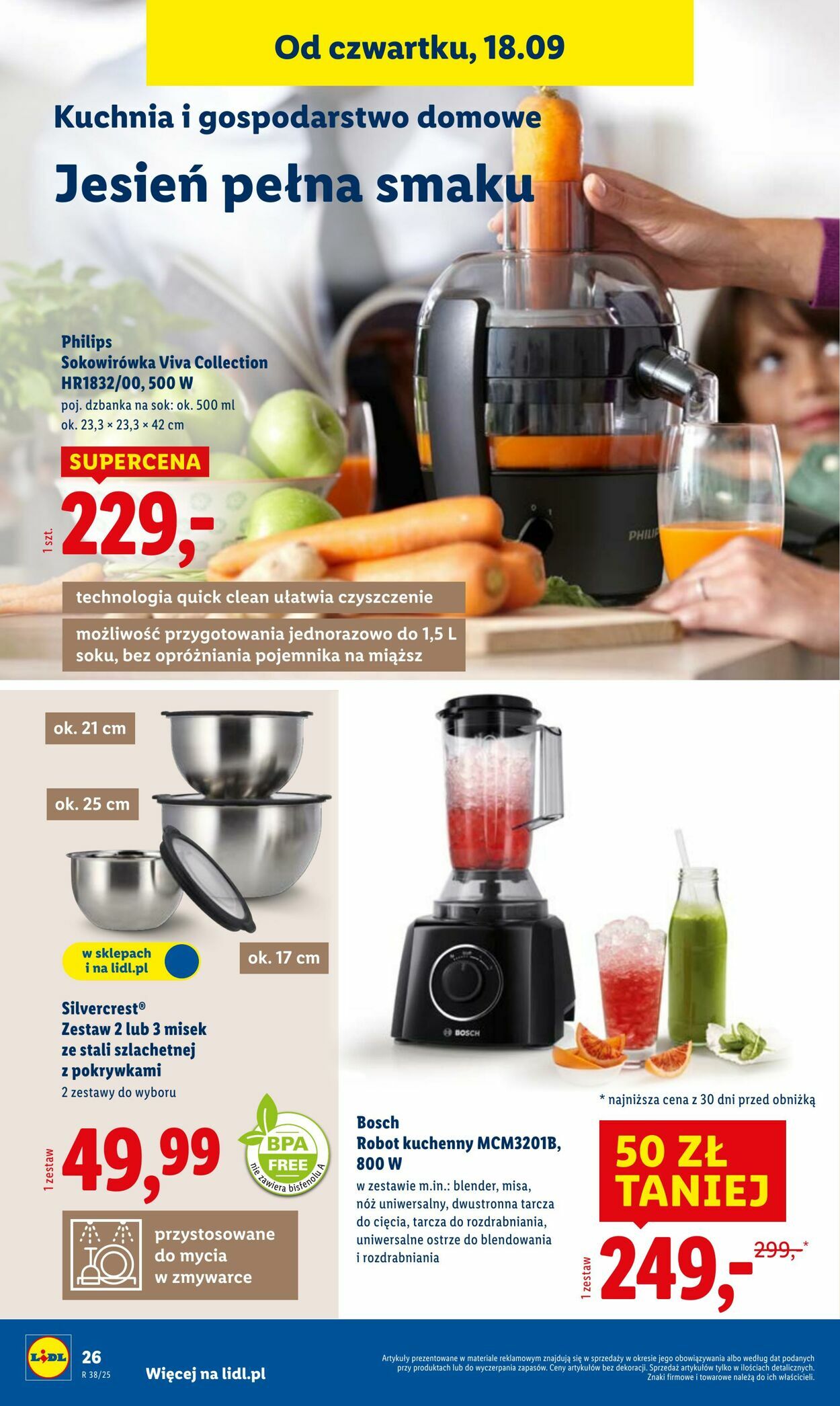 Gazetka Lidl 15.09.2025 - 20.09.2025