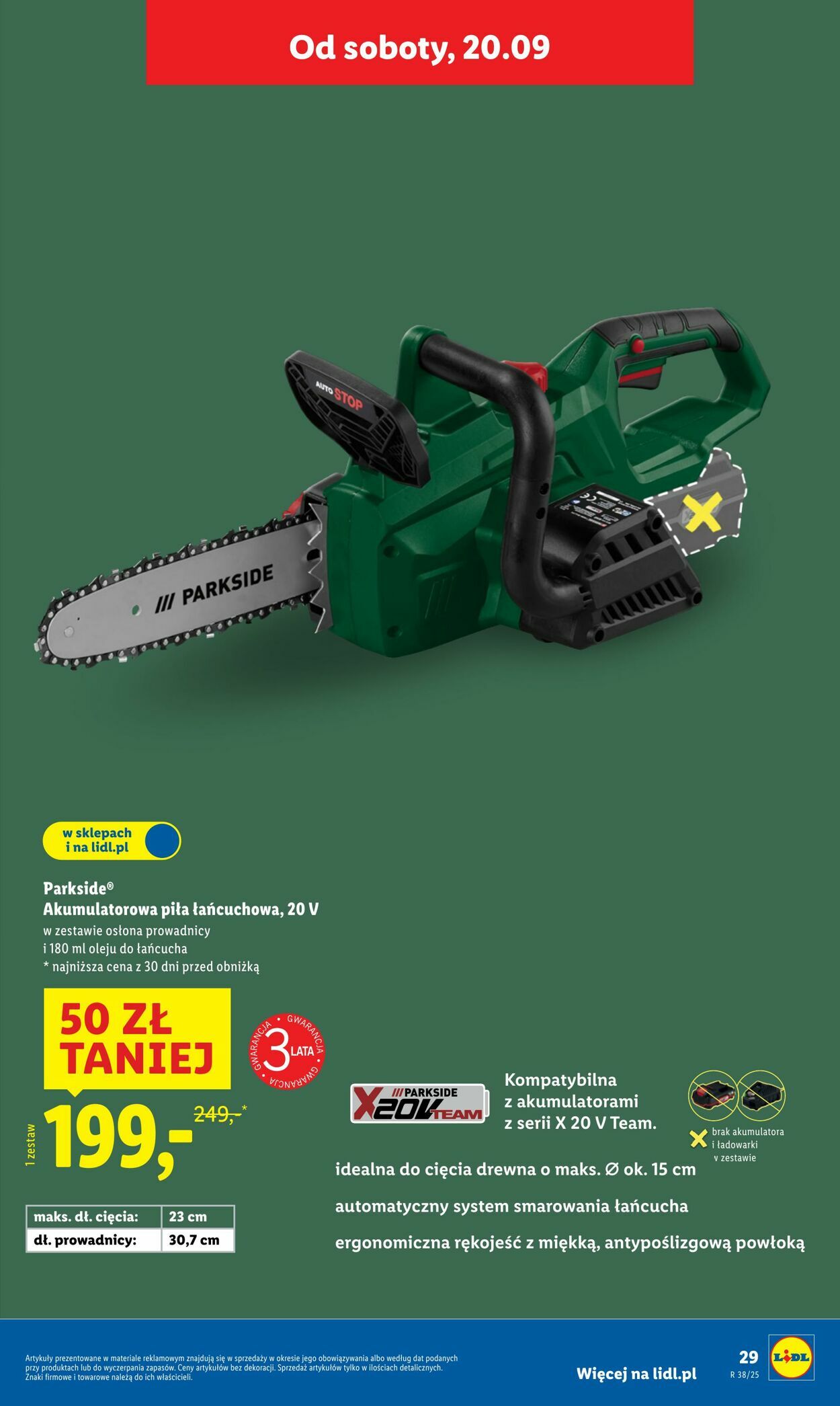 Gazetka Lidl 15.09.2025 - 20.09.2025