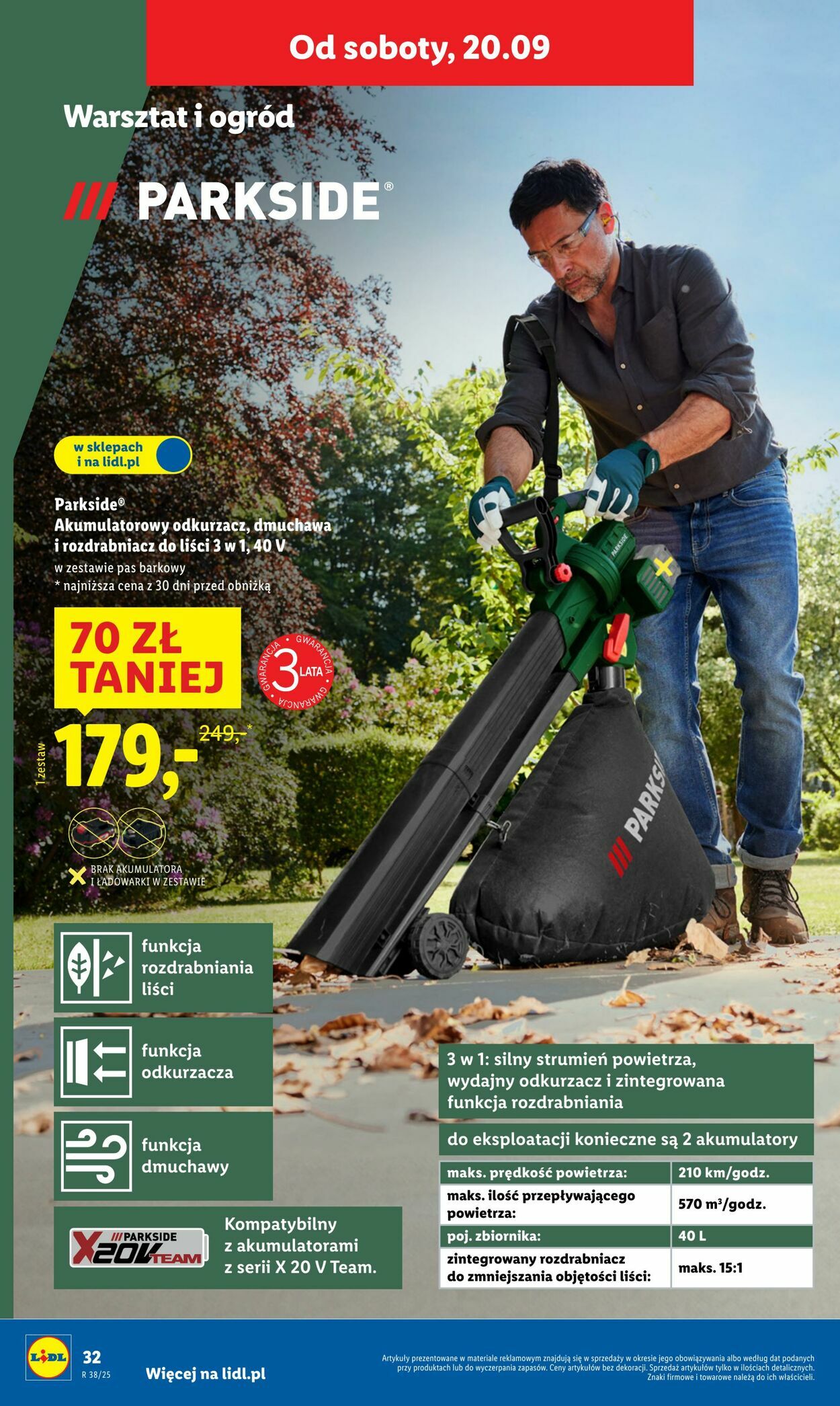 Gazetka Lidl 15.09.2025 - 20.09.2025