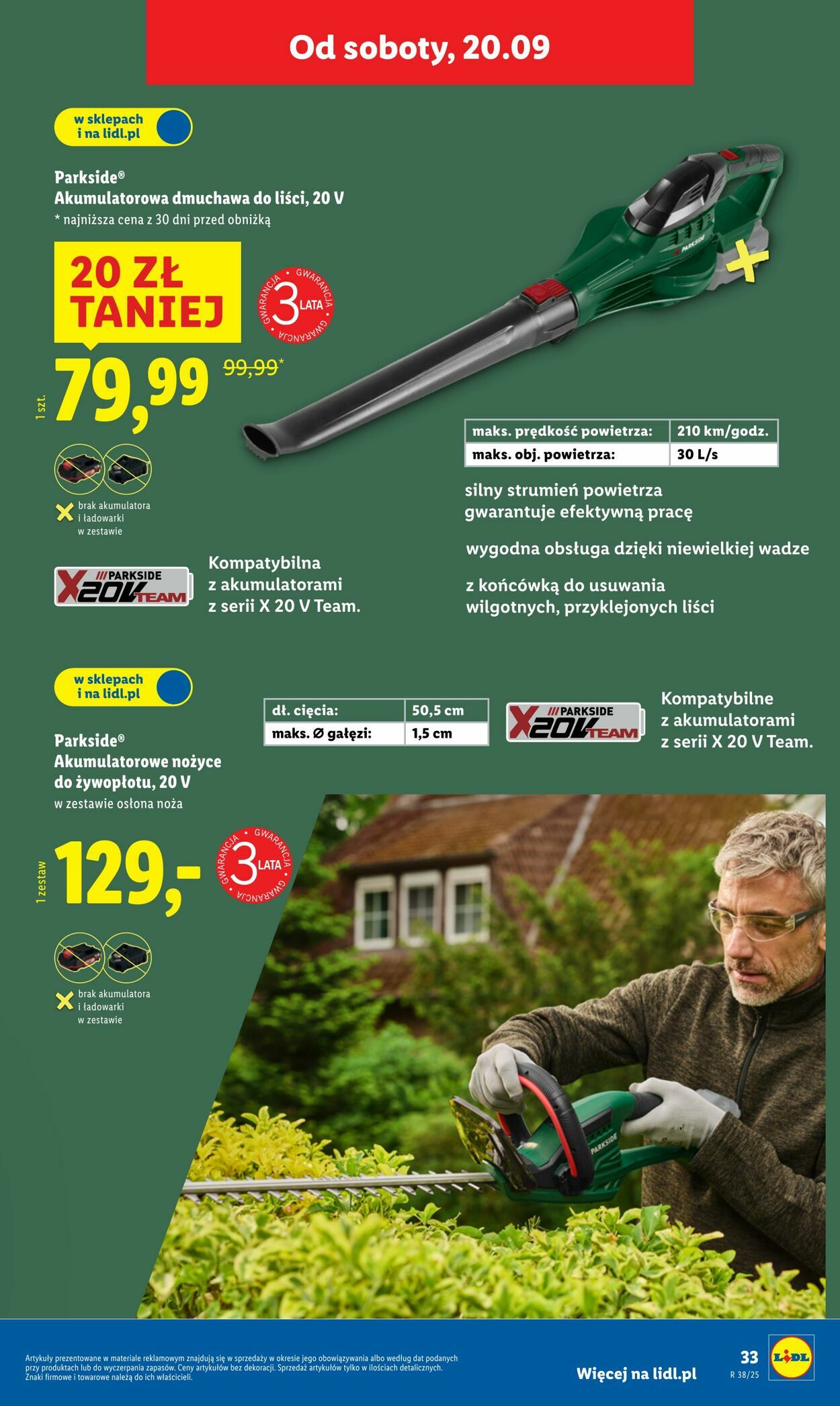 Gazetka Lidl 15.09.2025 - 20.09.2025