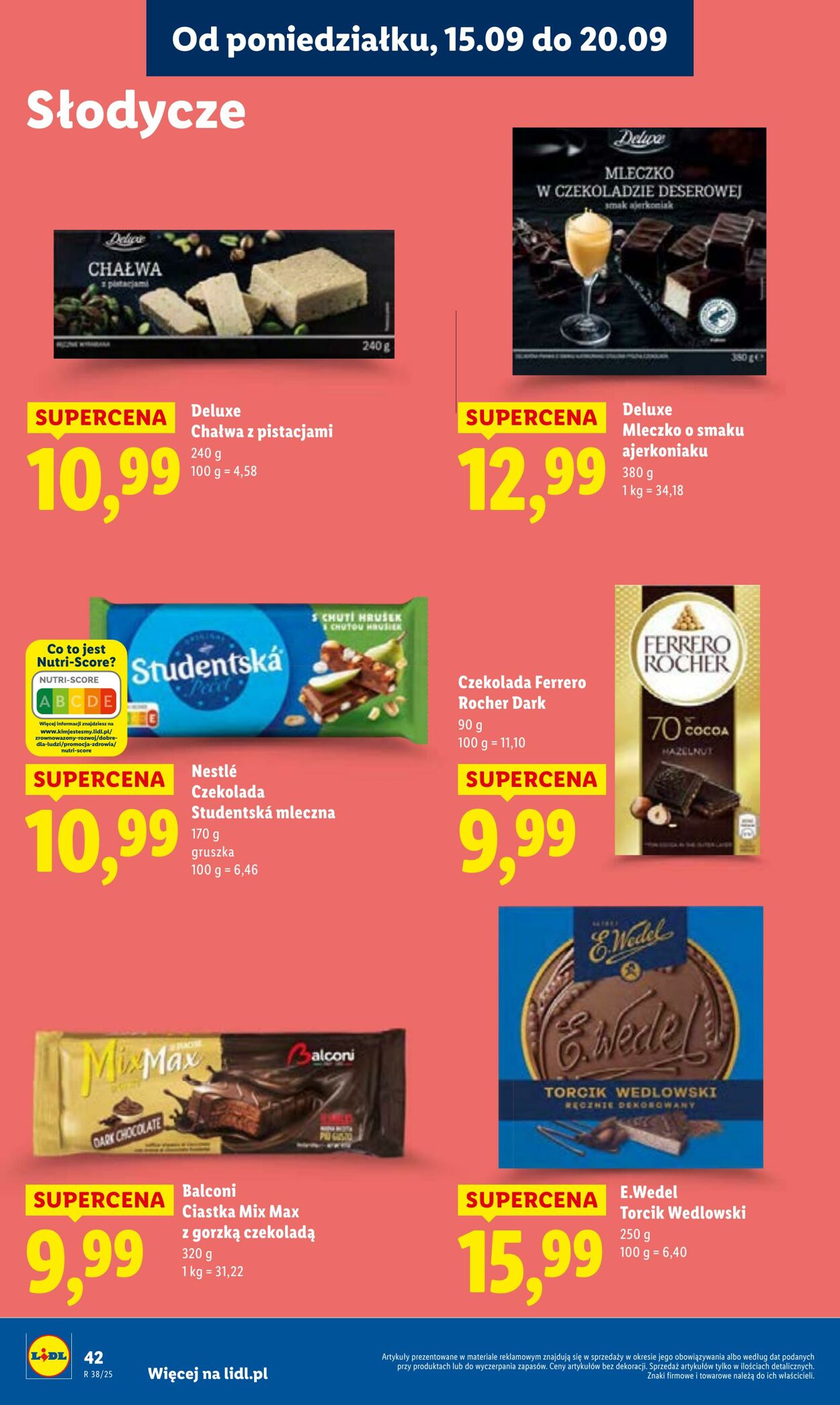 Gazetka Lidl 15.09.2025 - 17.09.2025