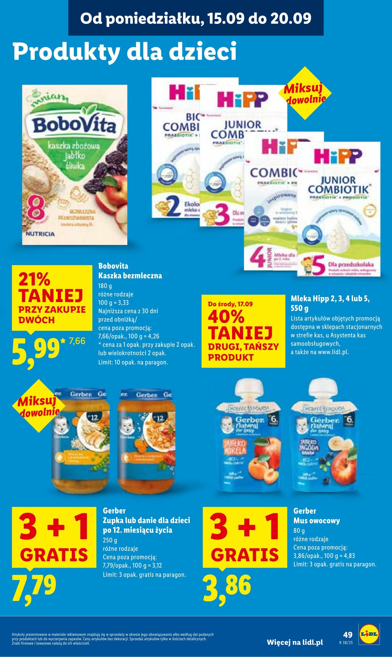 Gazetka Lidl 15.09.2025 - 17.09.2025