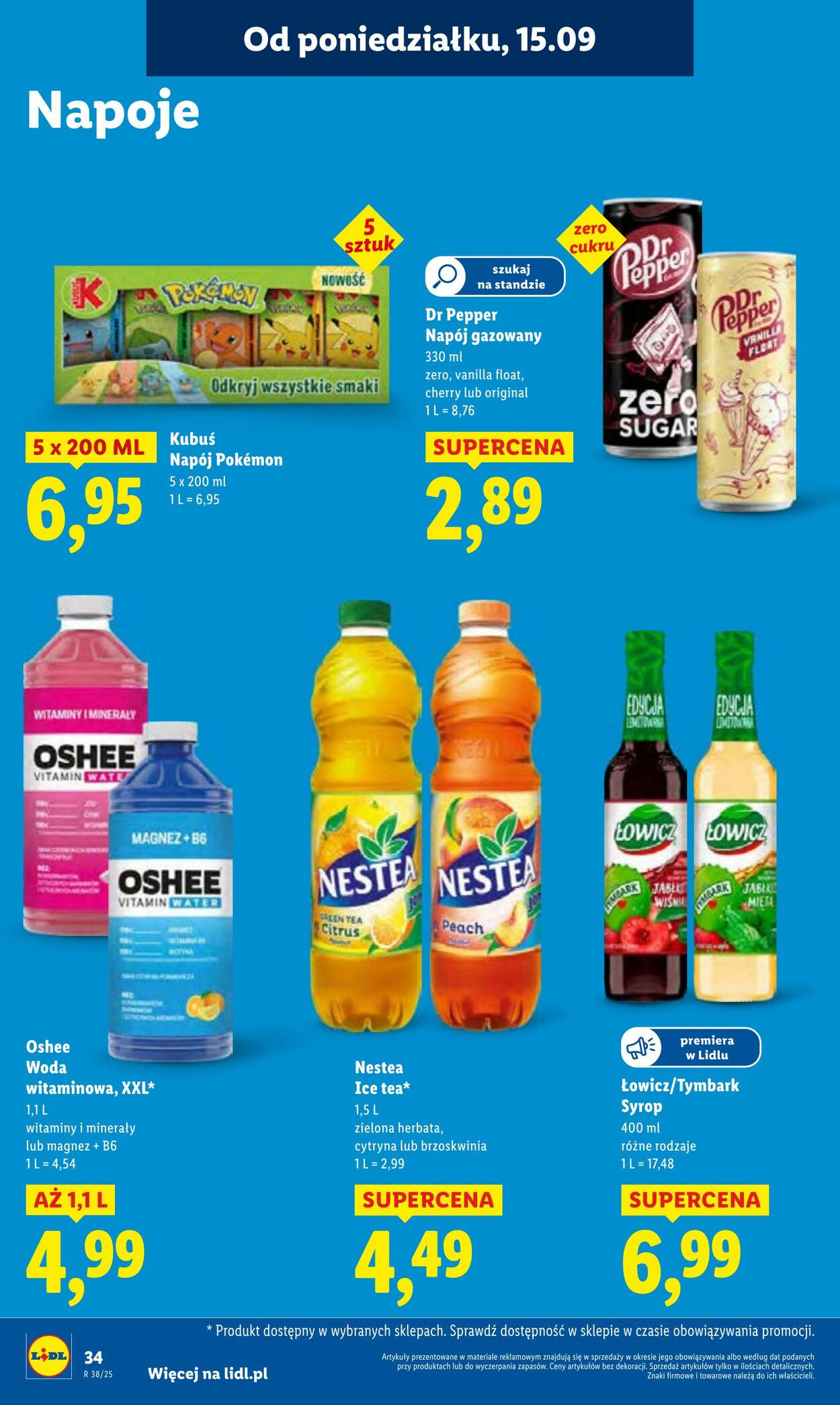 Gazetka Lidl 15.09.2025 - 17.09.2025