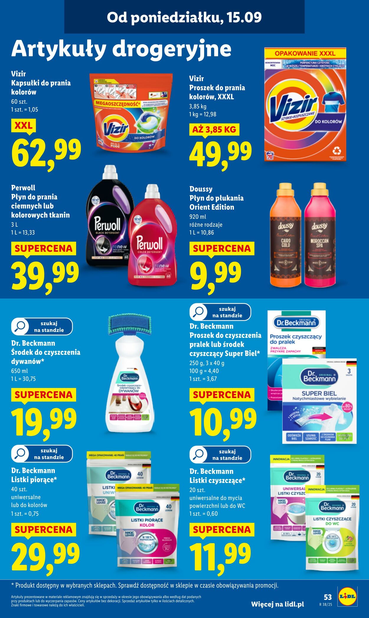Gazetka Lidl 15.09.2025 - 17.09.2025