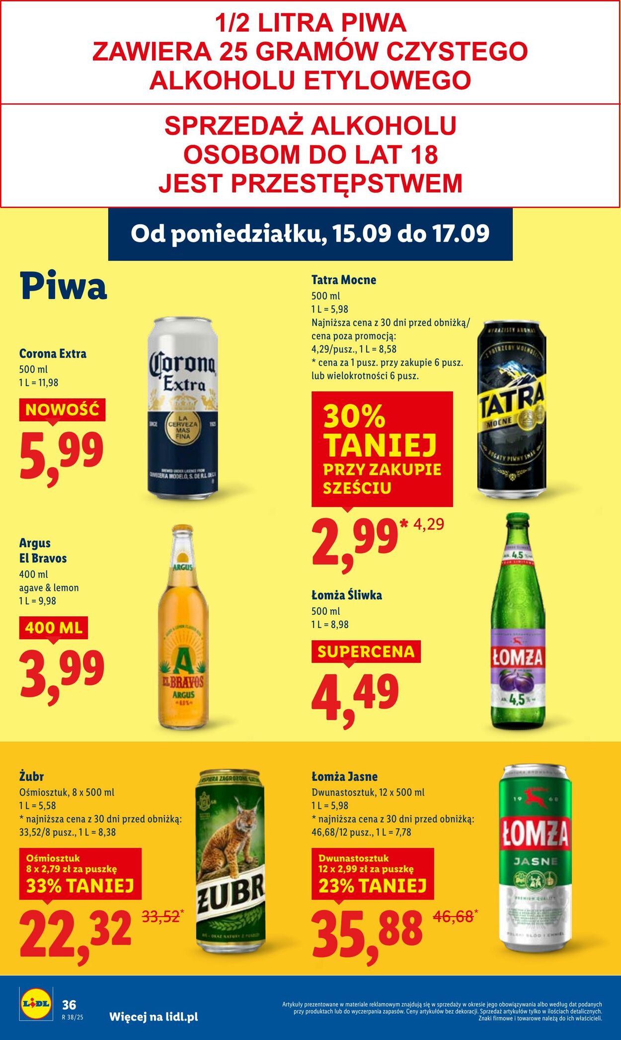 Gazetka Lidl 15.09.2025 - 17.09.2025