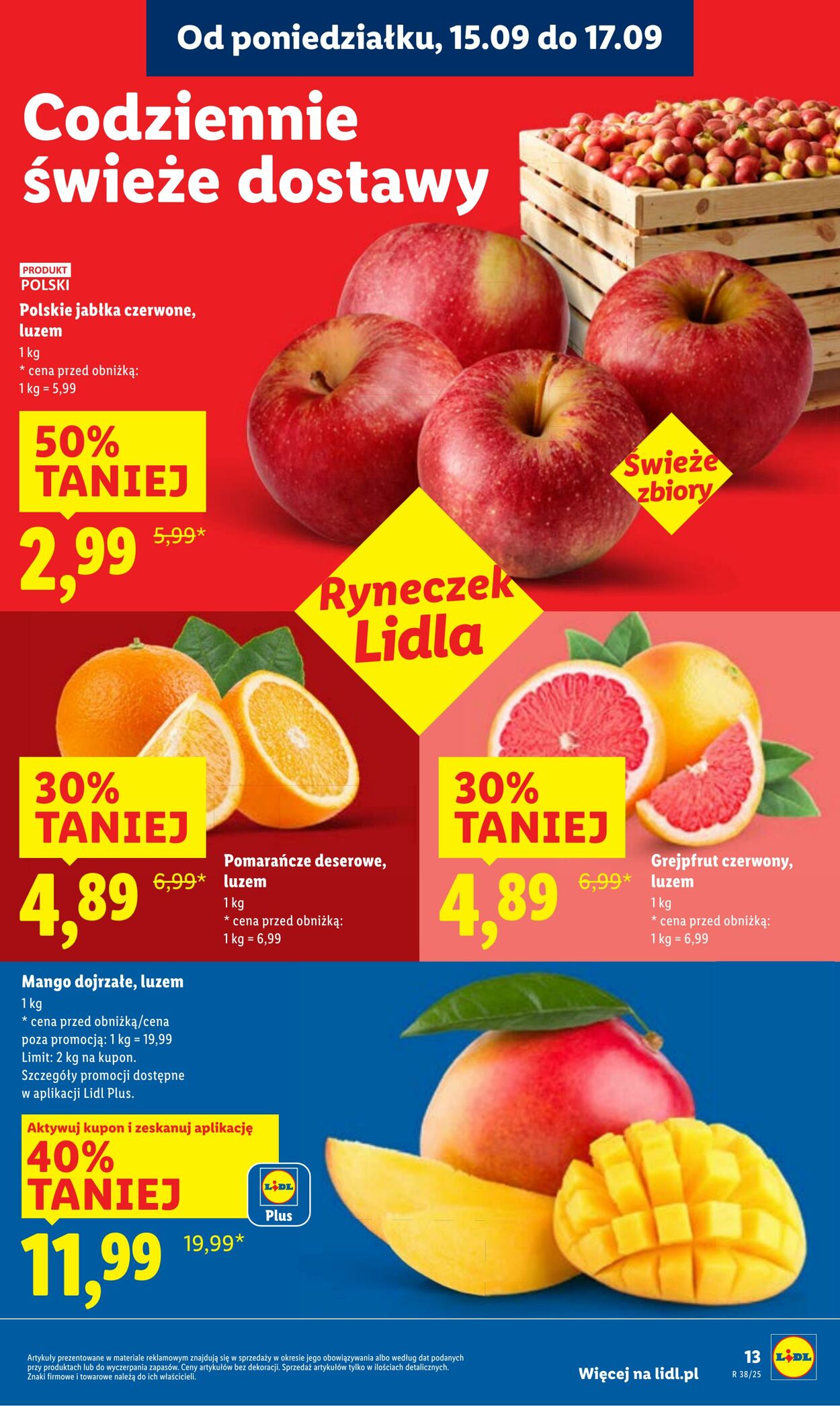 Gazetka Lidl 15.09.2025 - 17.09.2025