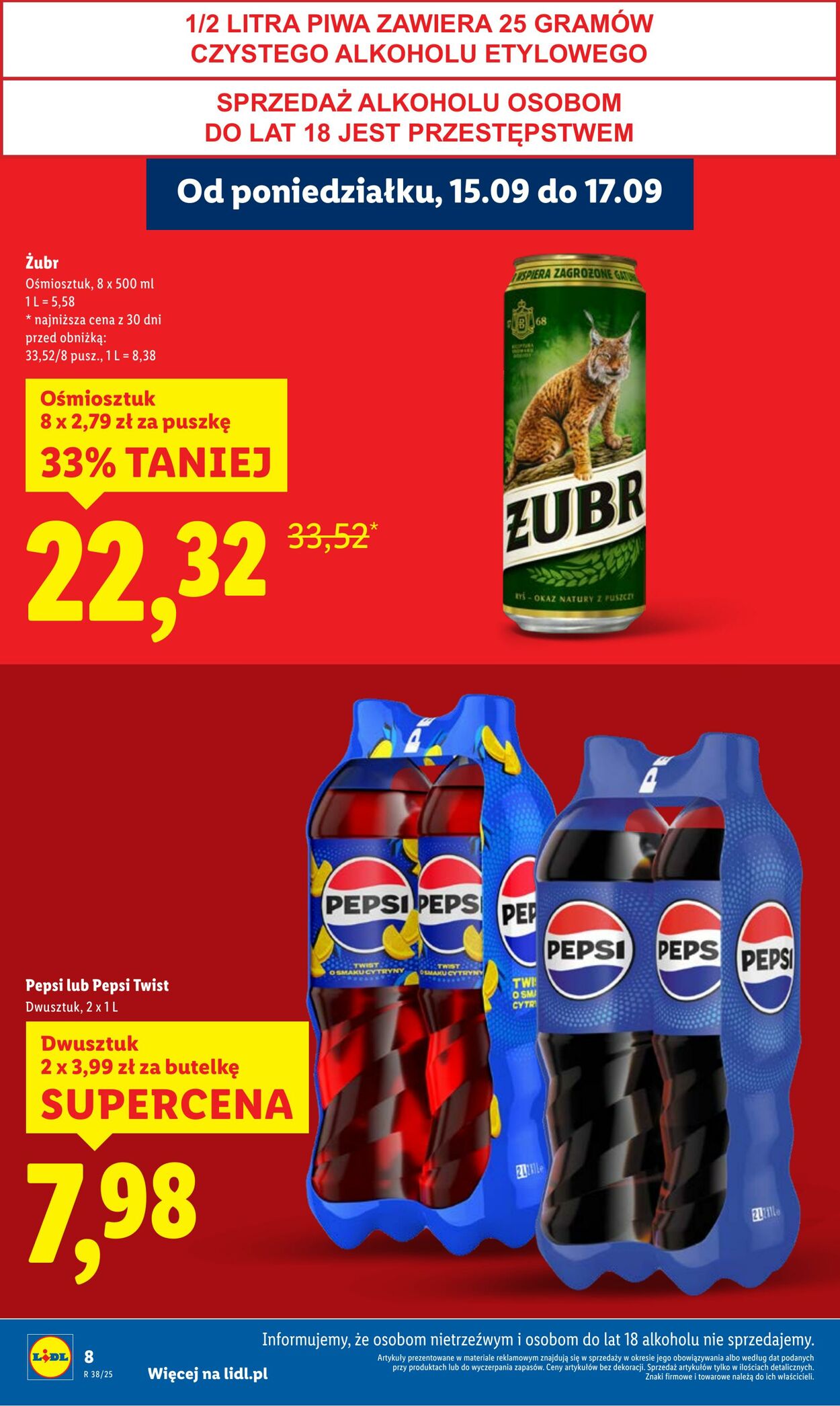 Gazetka Lidl 15.09.2025 - 17.09.2025