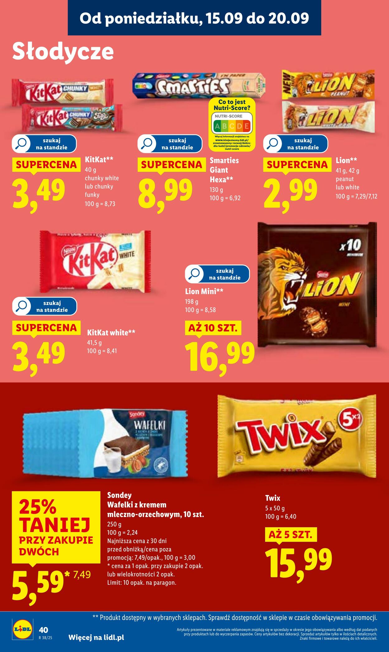 Gazetka Lidl 15.09.2025 - 17.09.2025