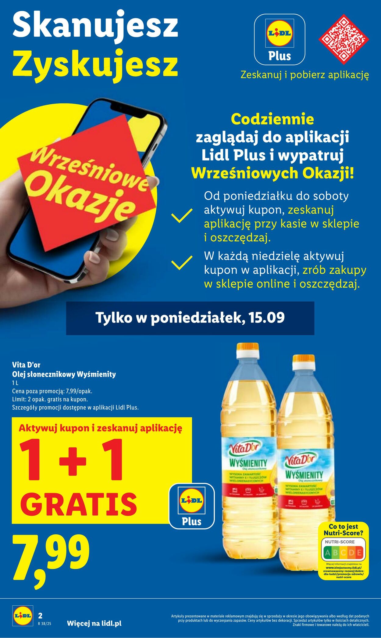 Gazetka Lidl 15.09.2025 - 17.09.2025
