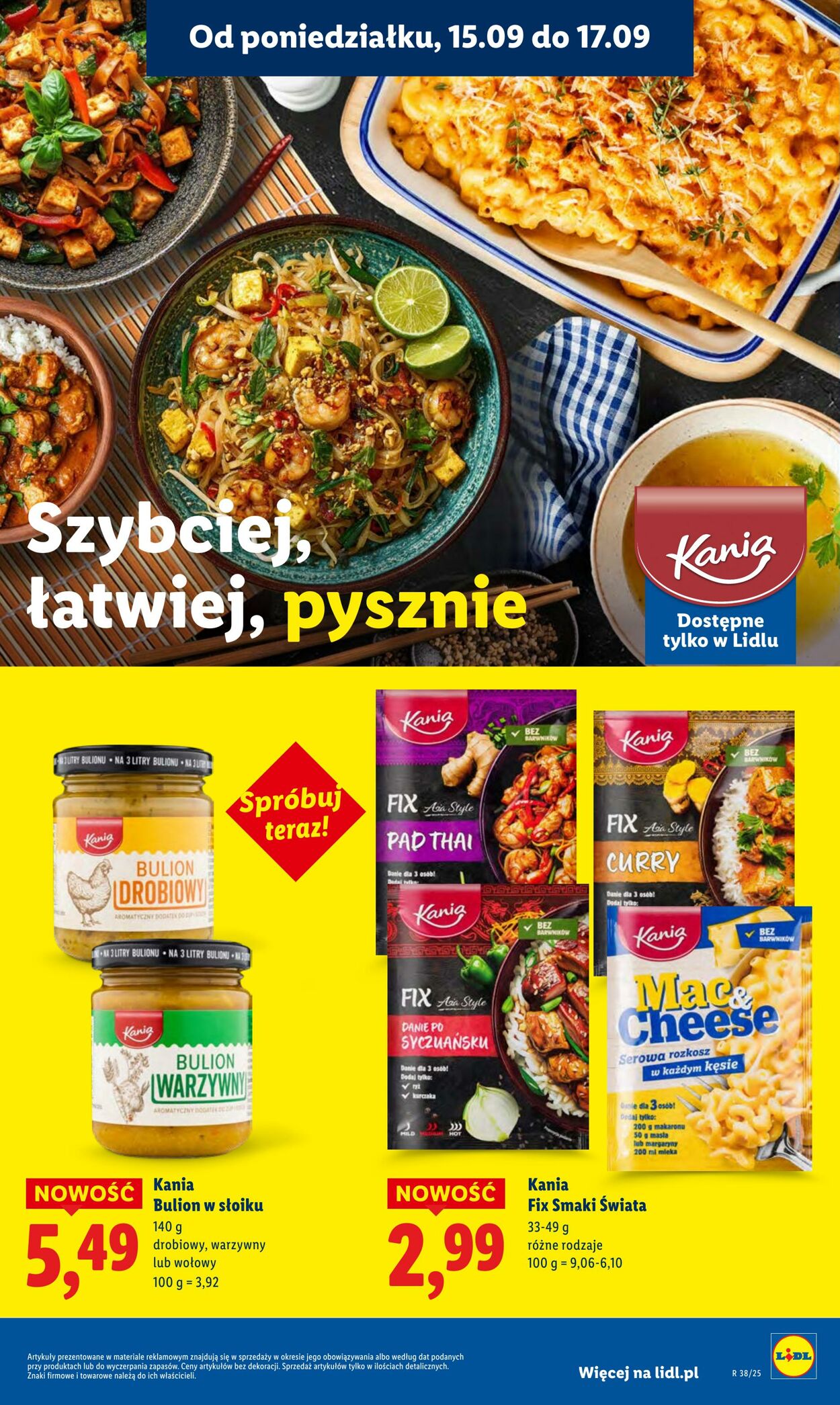 Gazetka Lidl 15.09.2025 - 17.09.2025