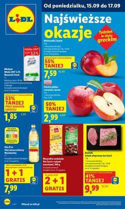 Gazetka Lidl 15.09.2025 - 17.09.2025