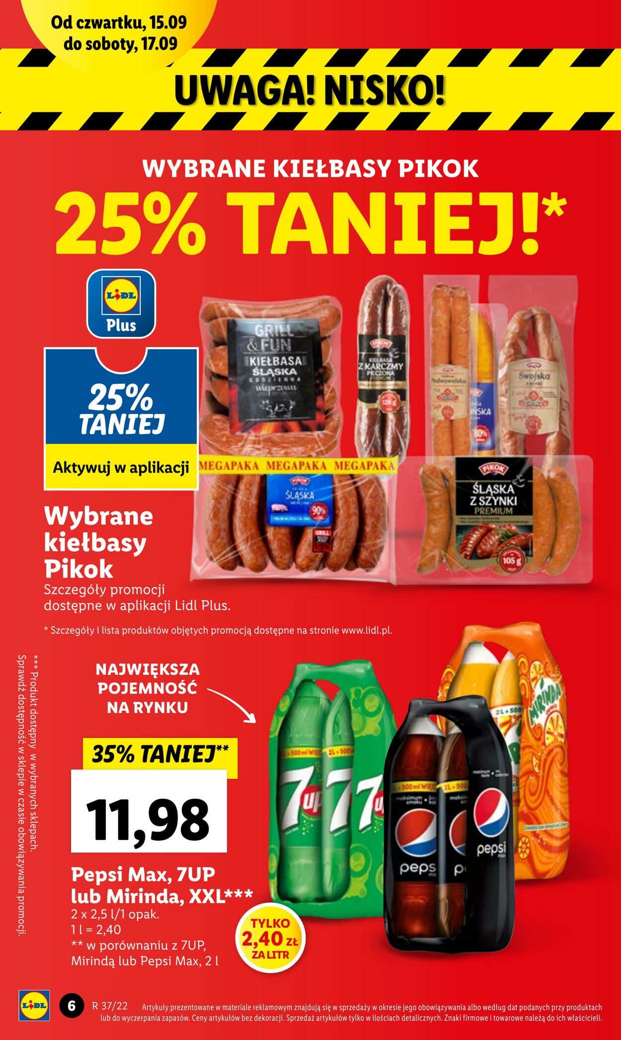 Gazetka Lidl 15.09.2022 - 17.09.2022