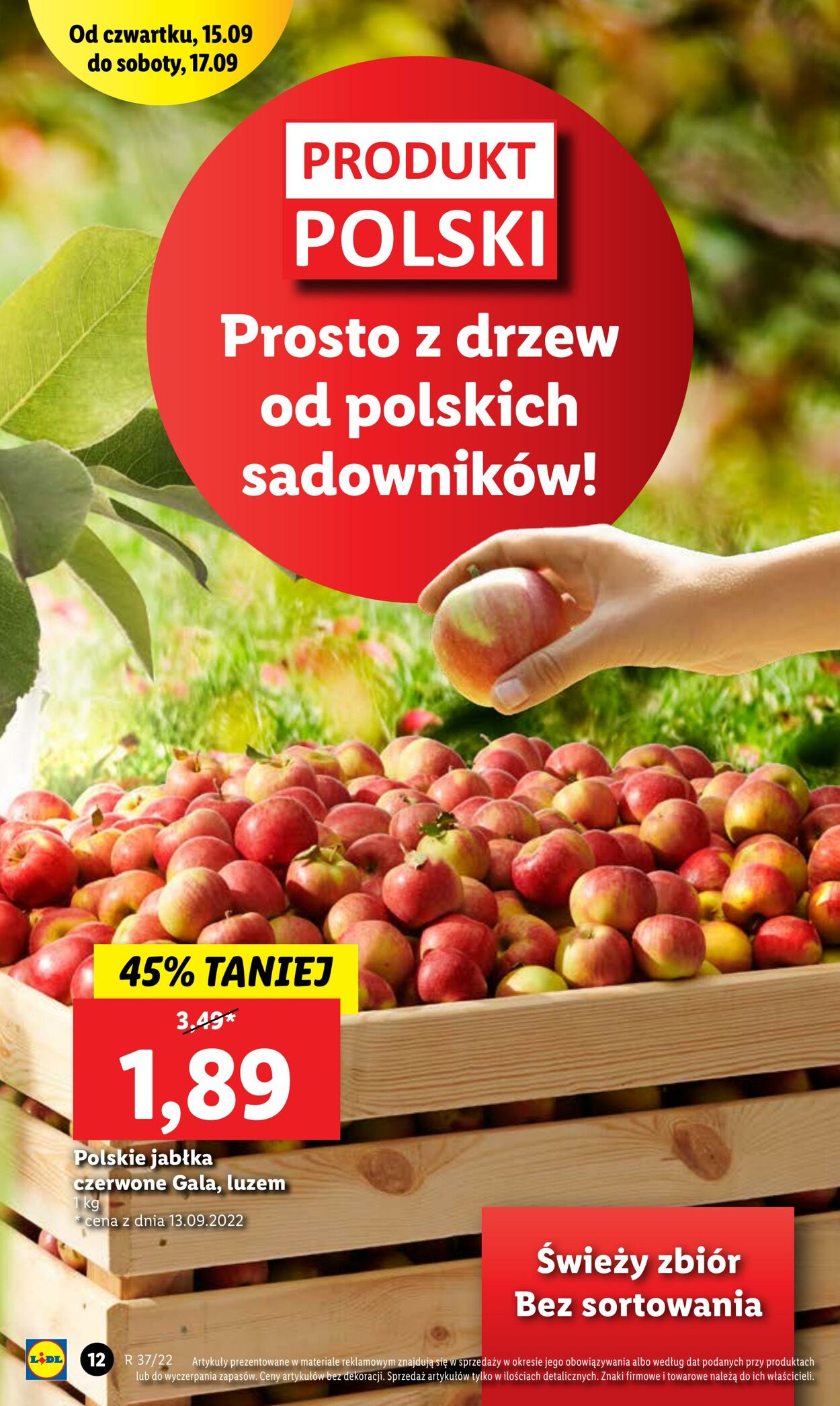 Gazetka Lidl 15.09.2022 - 17.09.2022