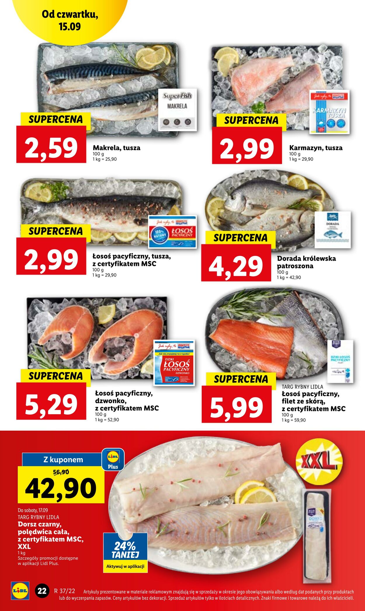 Gazetka Lidl 15.09.2022 - 17.09.2022