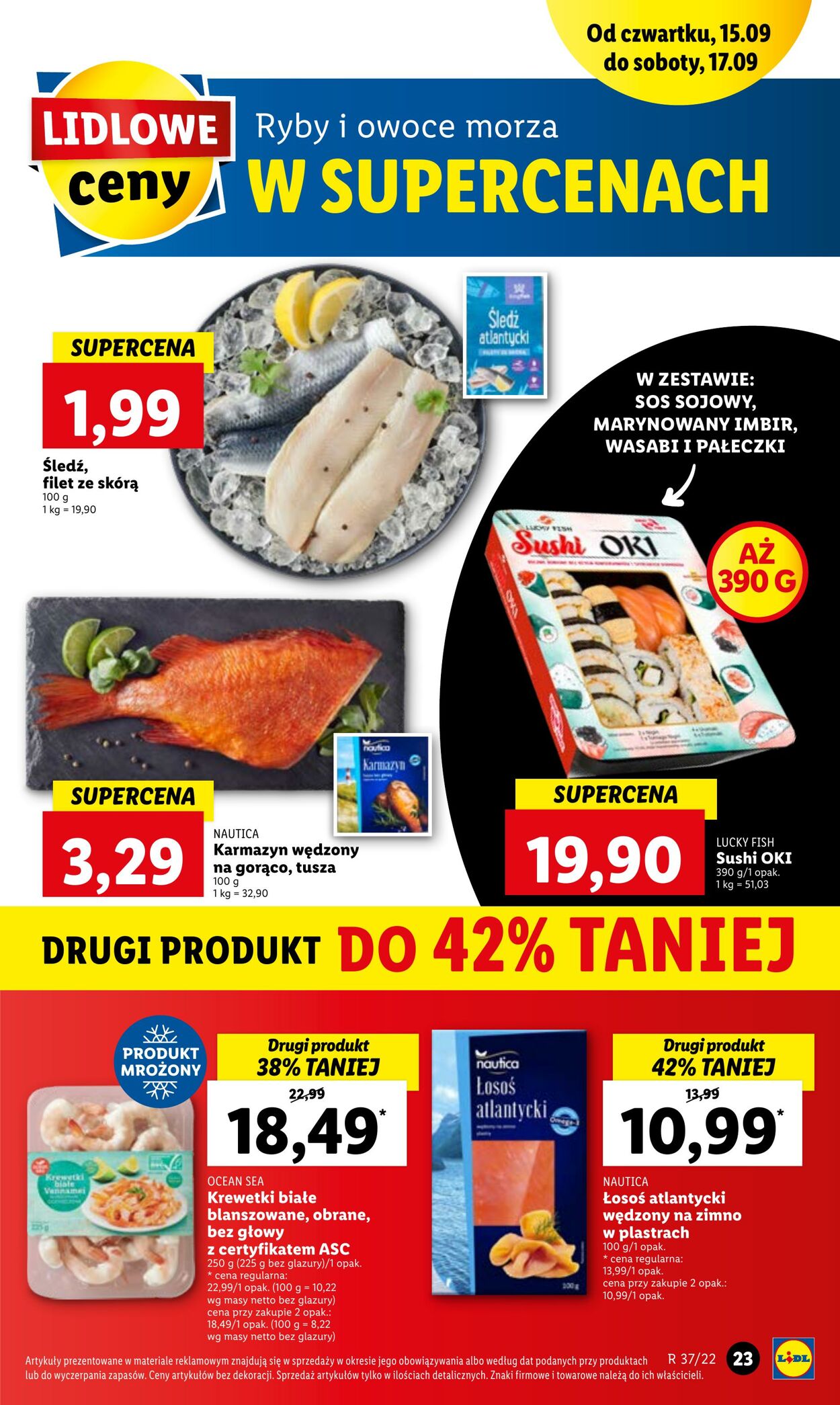 Gazetka Lidl 15.09.2022 - 17.09.2022