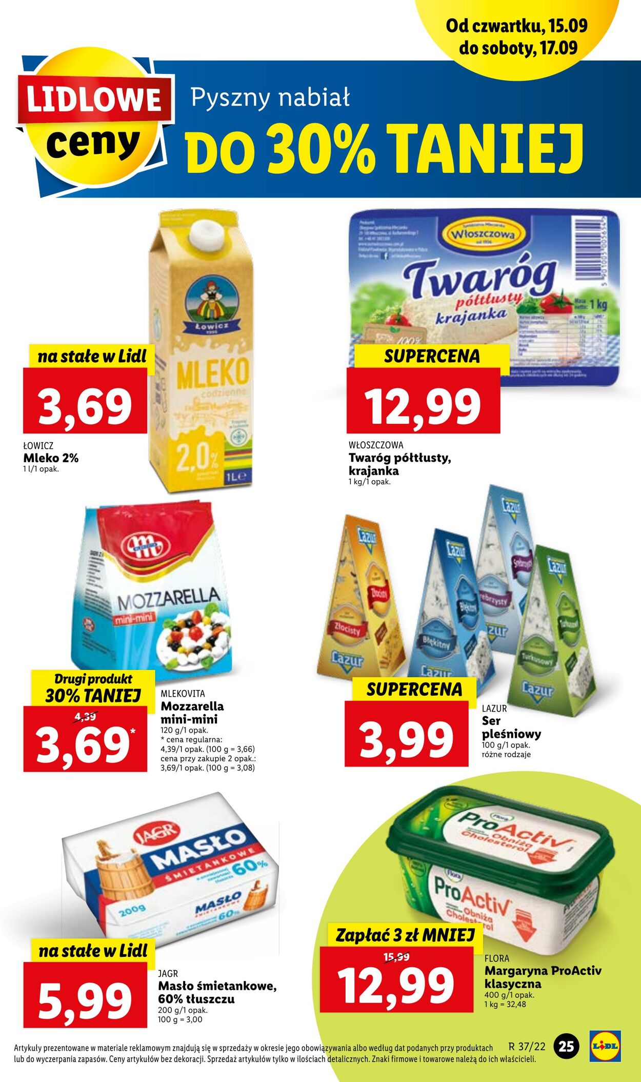 Gazetka Lidl 15.09.2022 - 17.09.2022