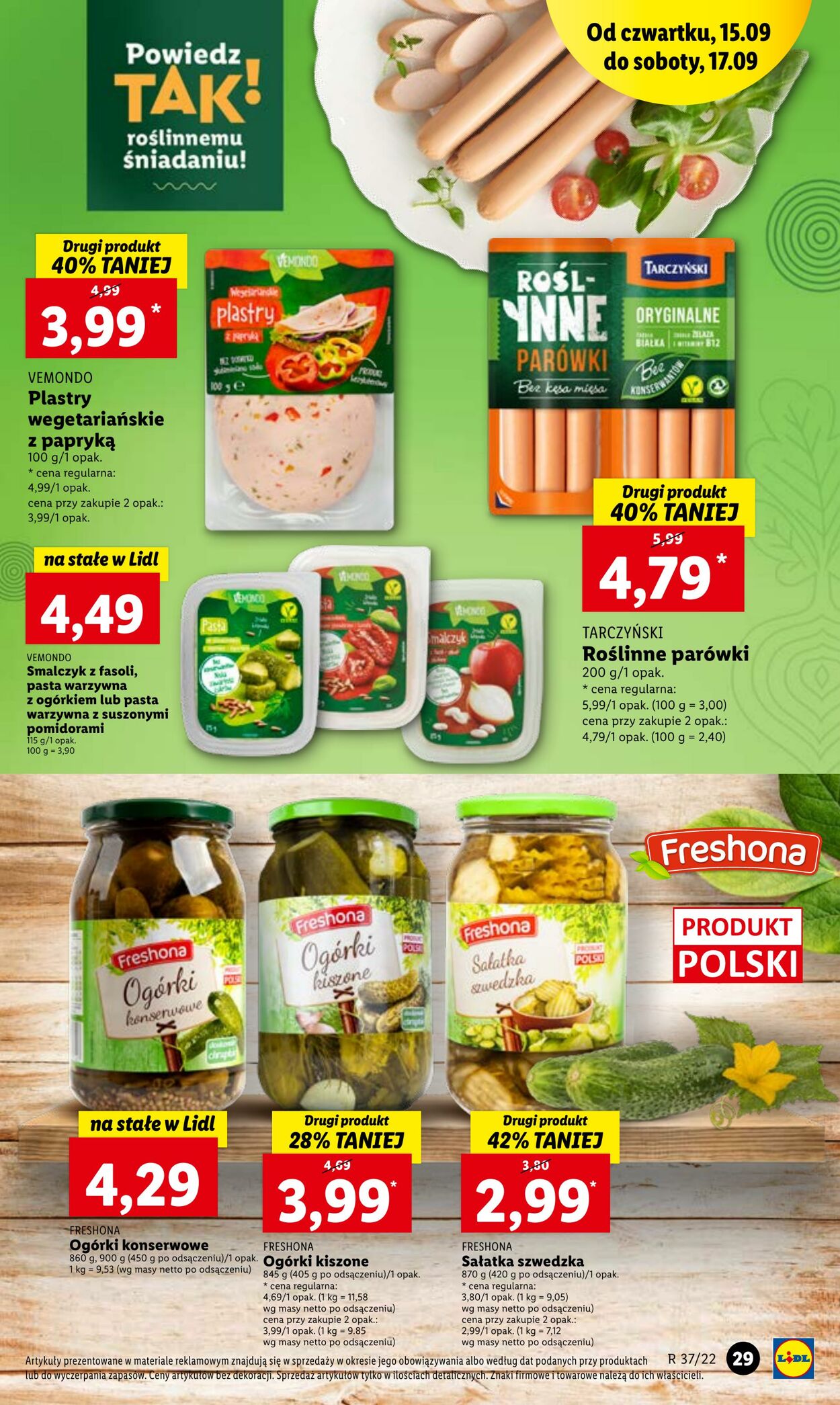 Gazetka Lidl 15.09.2022 - 17.09.2022