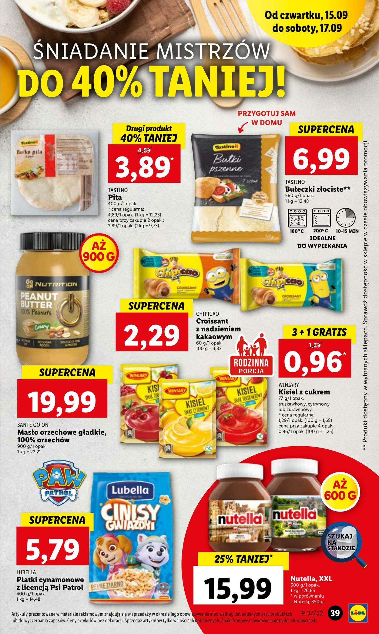 Gazetka Lidl 15.09.2022 - 17.09.2022