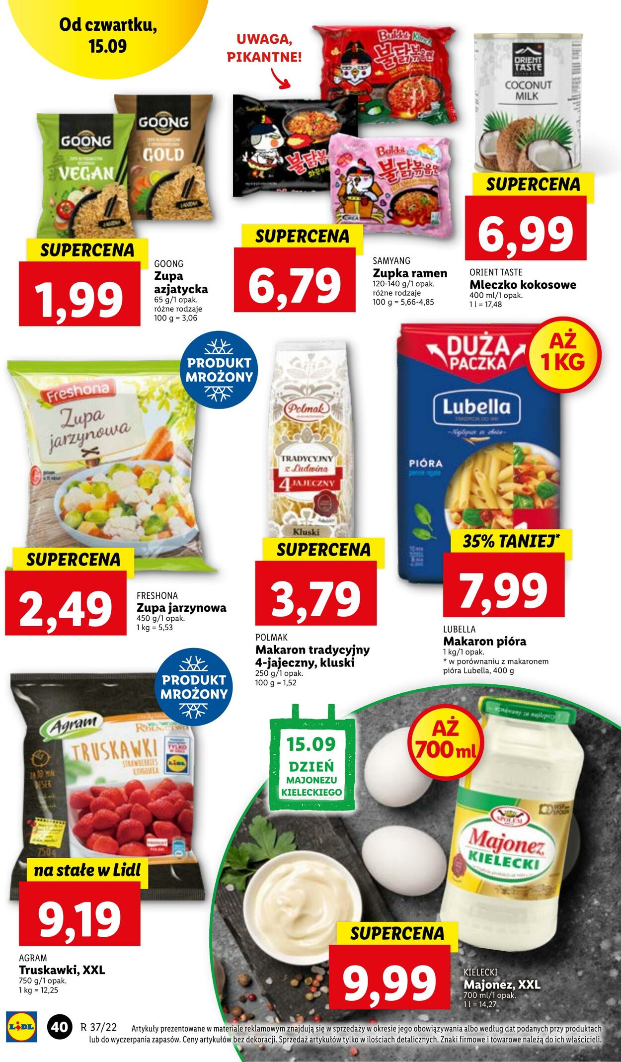 Gazetka Lidl 15.09.2022 - 17.09.2022