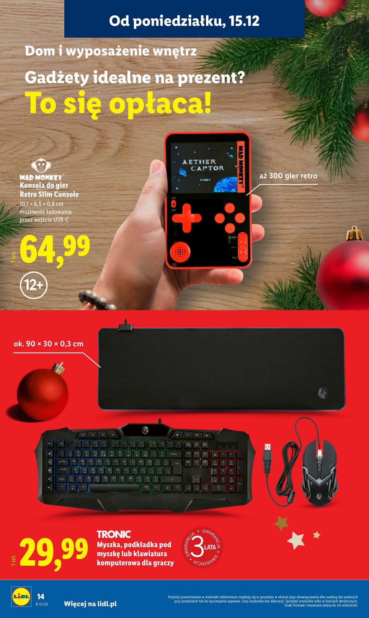 Gazetka Lidl 15.12.2025 - 21.12.2025