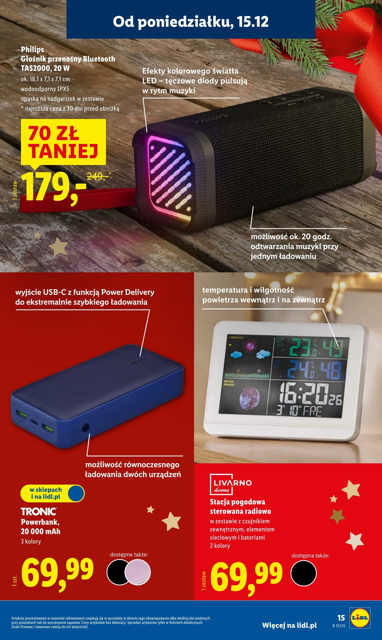 Gazetka Lidl 15.12.2025 - 21.12.2025