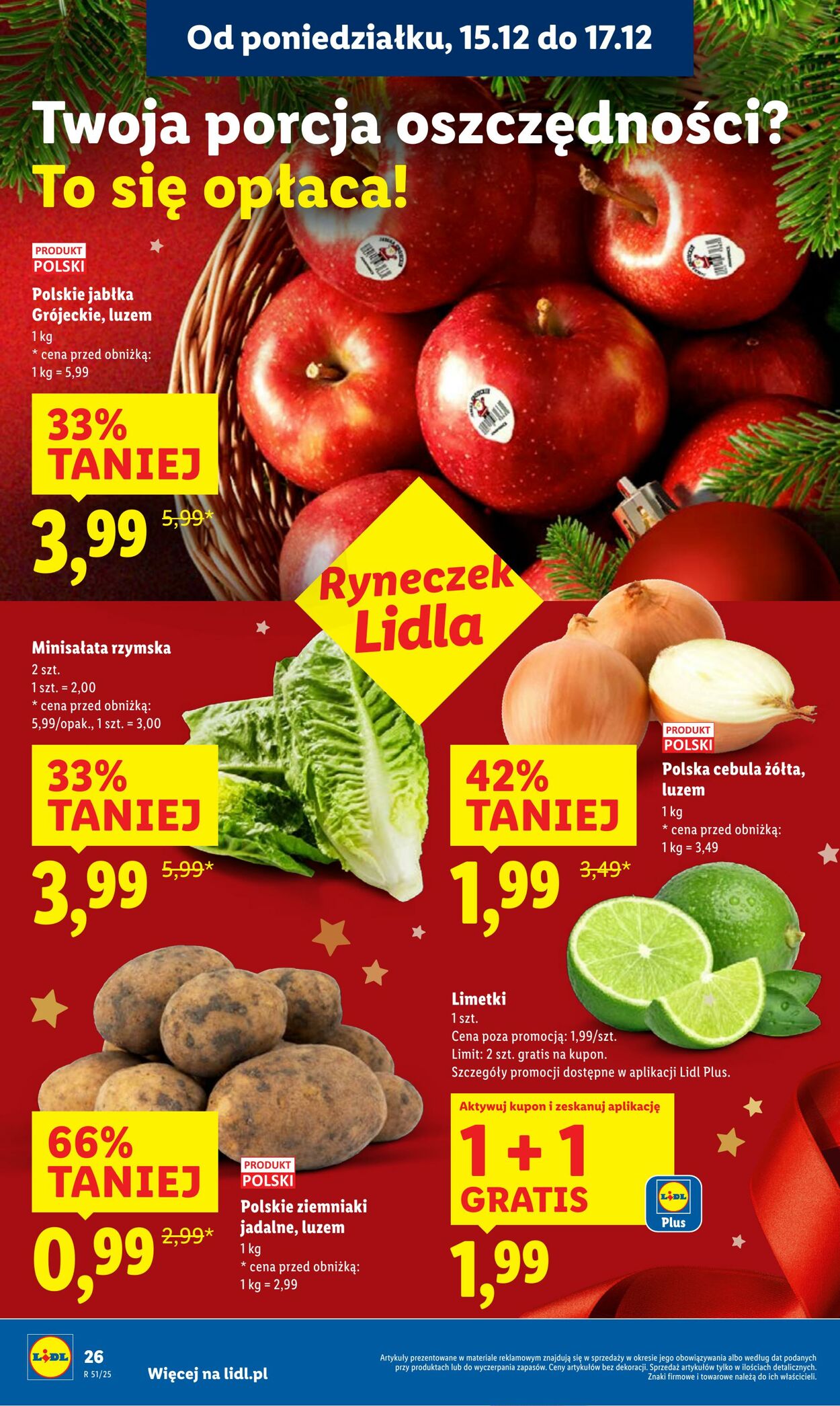 Gazetka Lidl 15.12.2025 - 17.12.2025