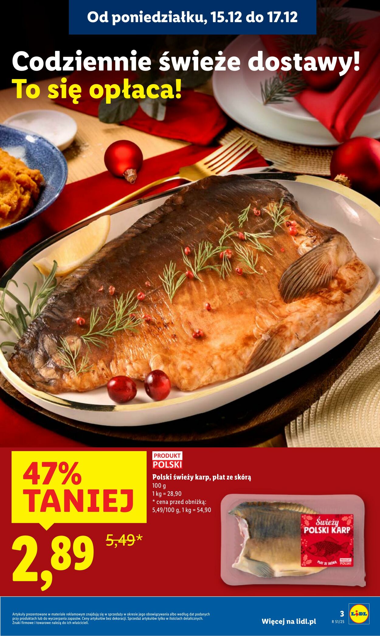 Gazetka Lidl 15.12.2025 - 17.12.2025