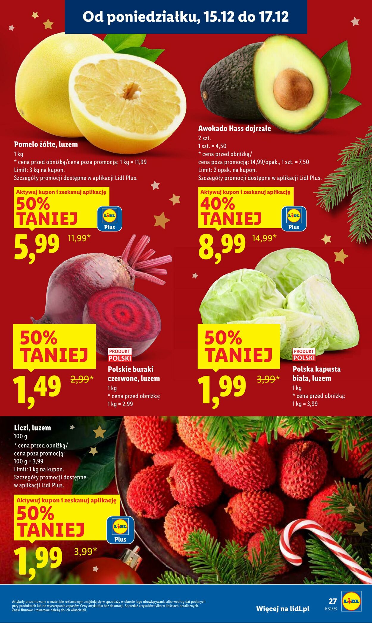 Gazetka Lidl 15.12.2025 - 17.12.2025
