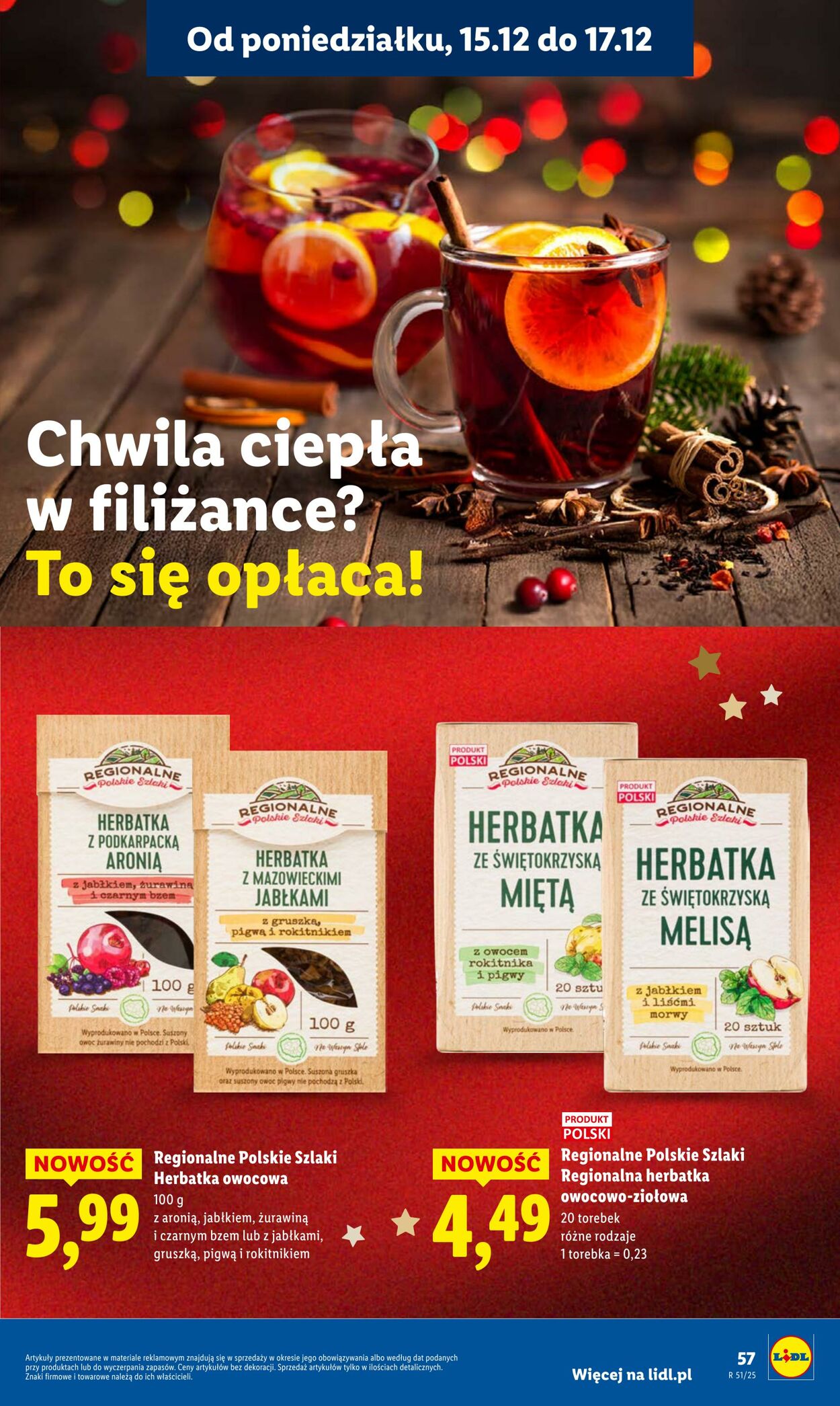 Gazetka Lidl 15.12.2025 - 17.12.2025