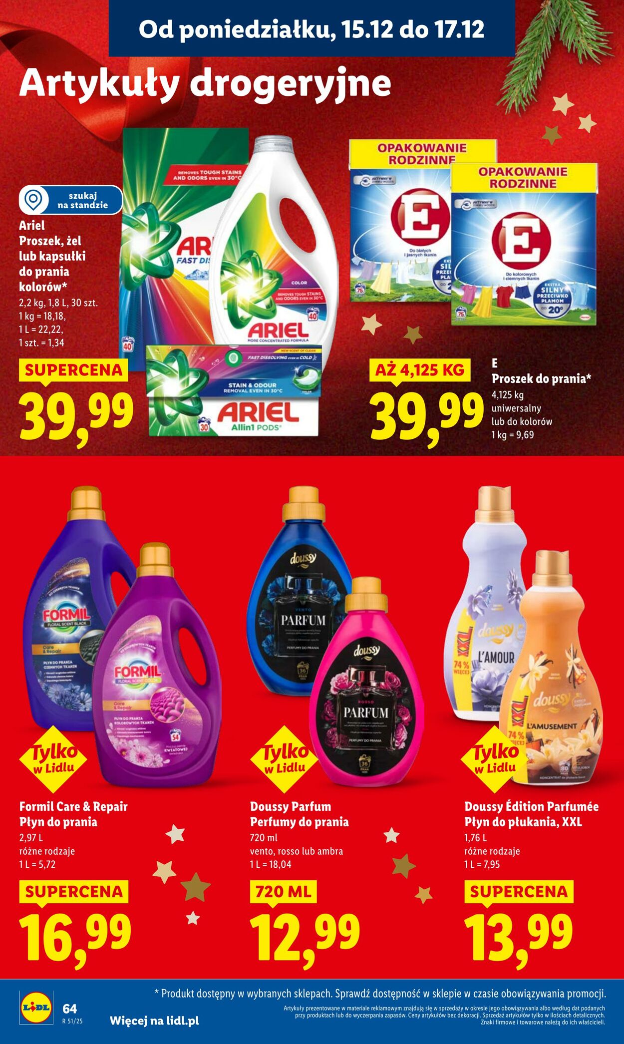 Gazetka Lidl 15.12.2025 - 17.12.2025
