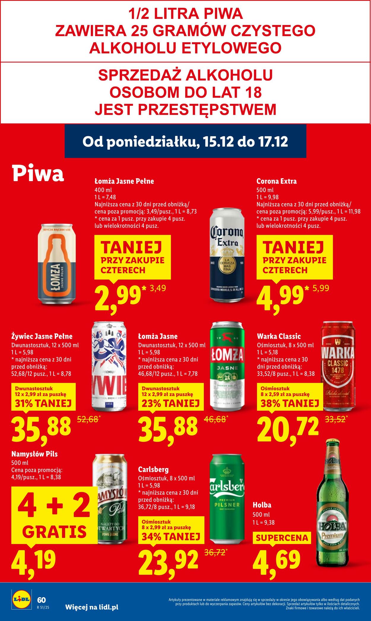 Gazetka Lidl 15.12.2025 - 17.12.2025