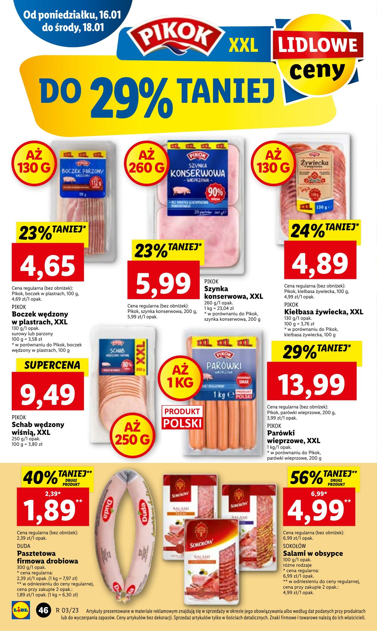 Gazetka Lidl 16.01.2023 - 18.01.2023