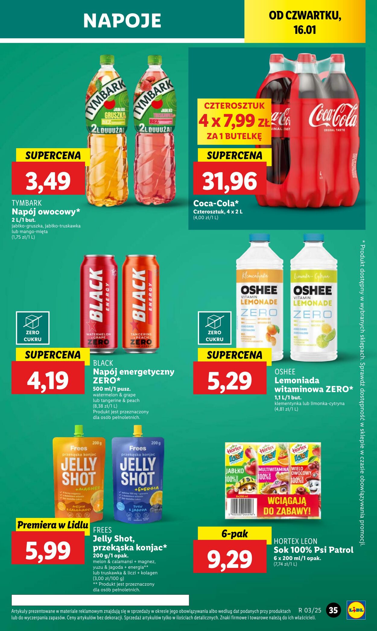 Gazetka Lidl 16.01.2025 - 18.01.2025