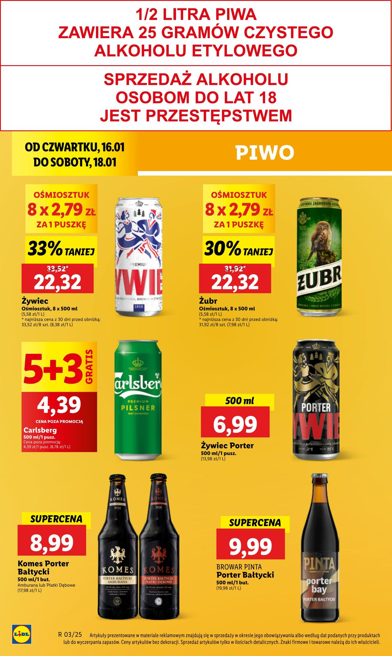 Gazetka Lidl 16.01.2025 - 18.01.2025