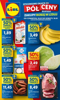 Gazetka Lidl 16.01.2025 - 18.01.2025