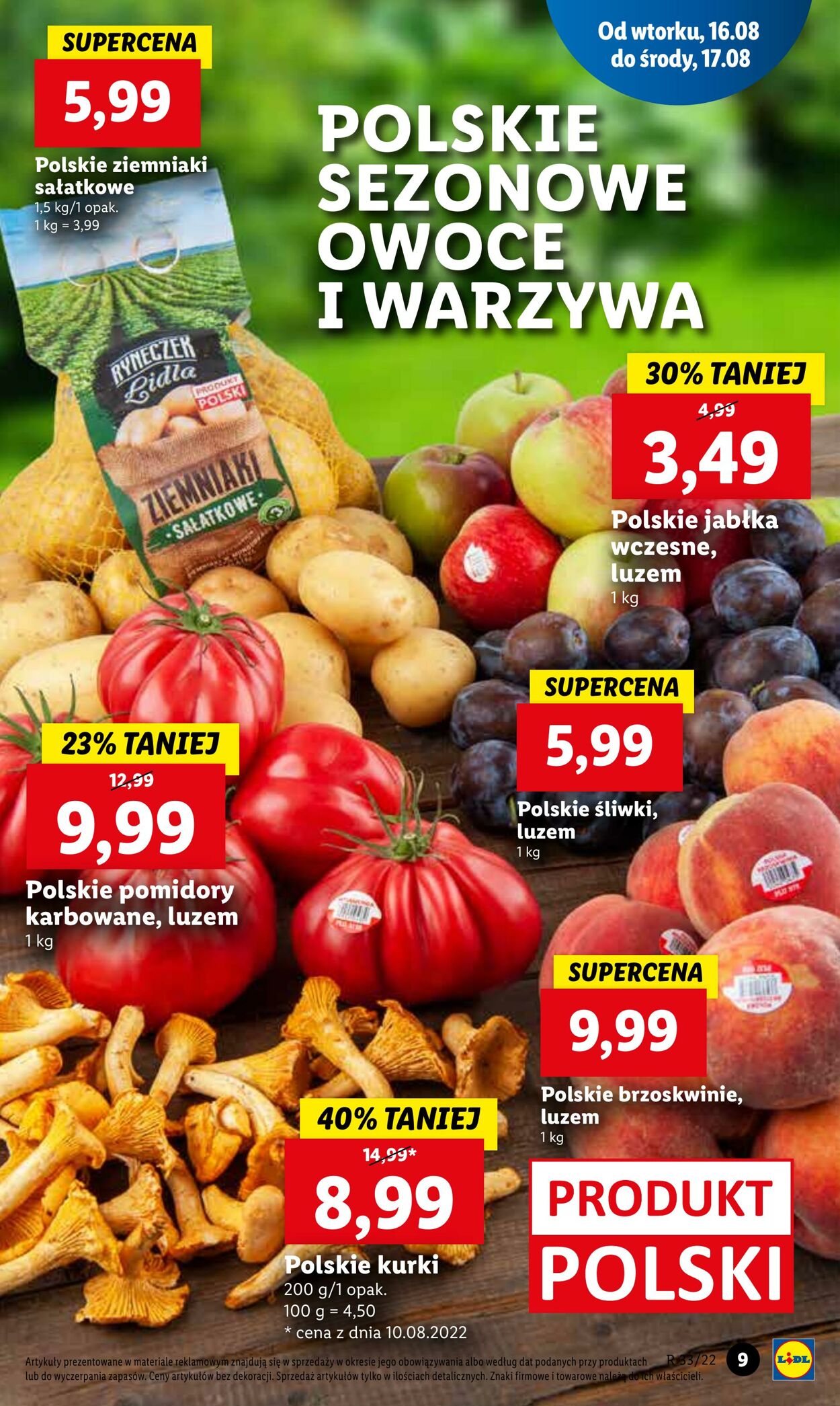 Gazetka Lidl 16.08.2022 - 17.08.2022