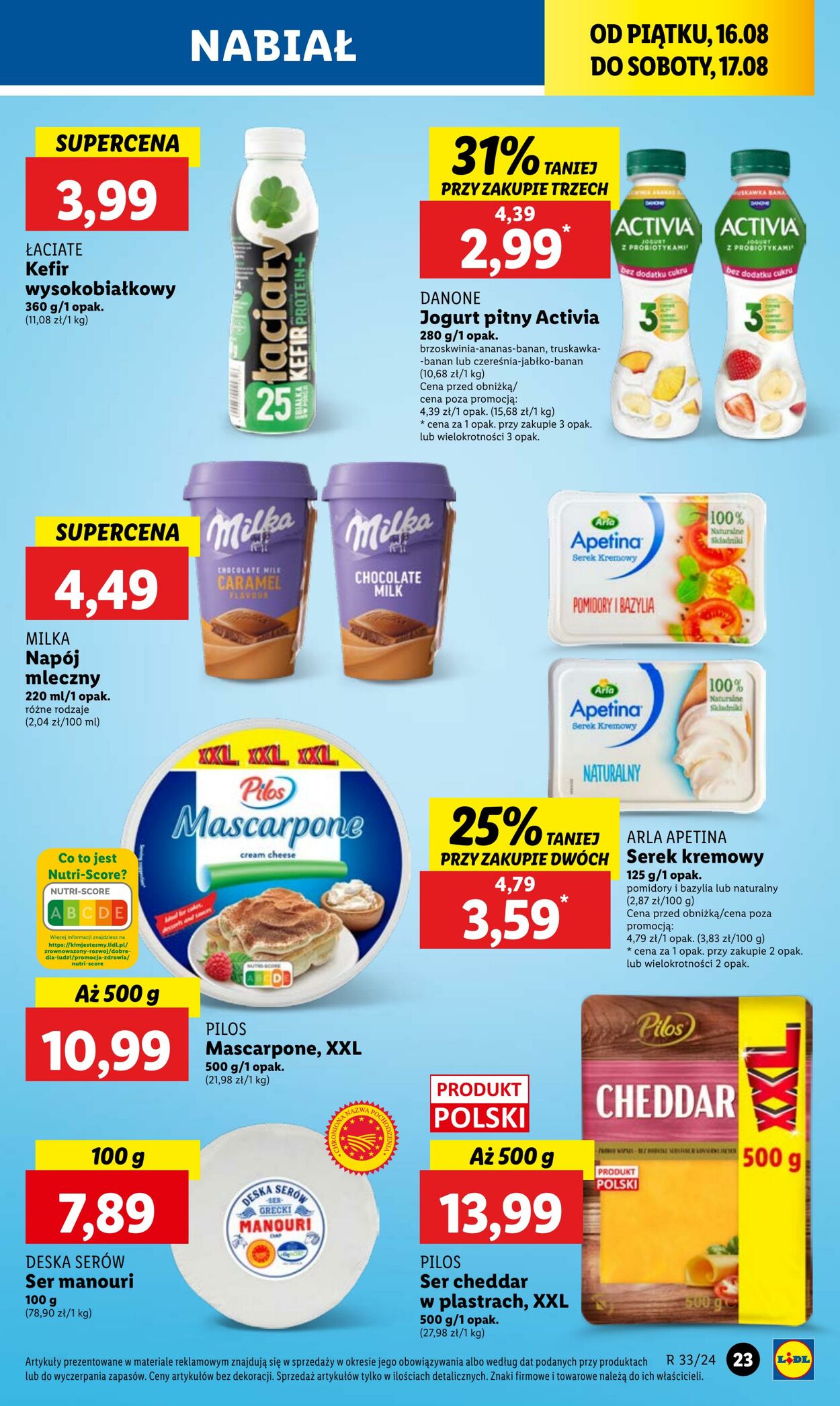 Gazetka Lidl 16.08.2024 - 17.08.2024