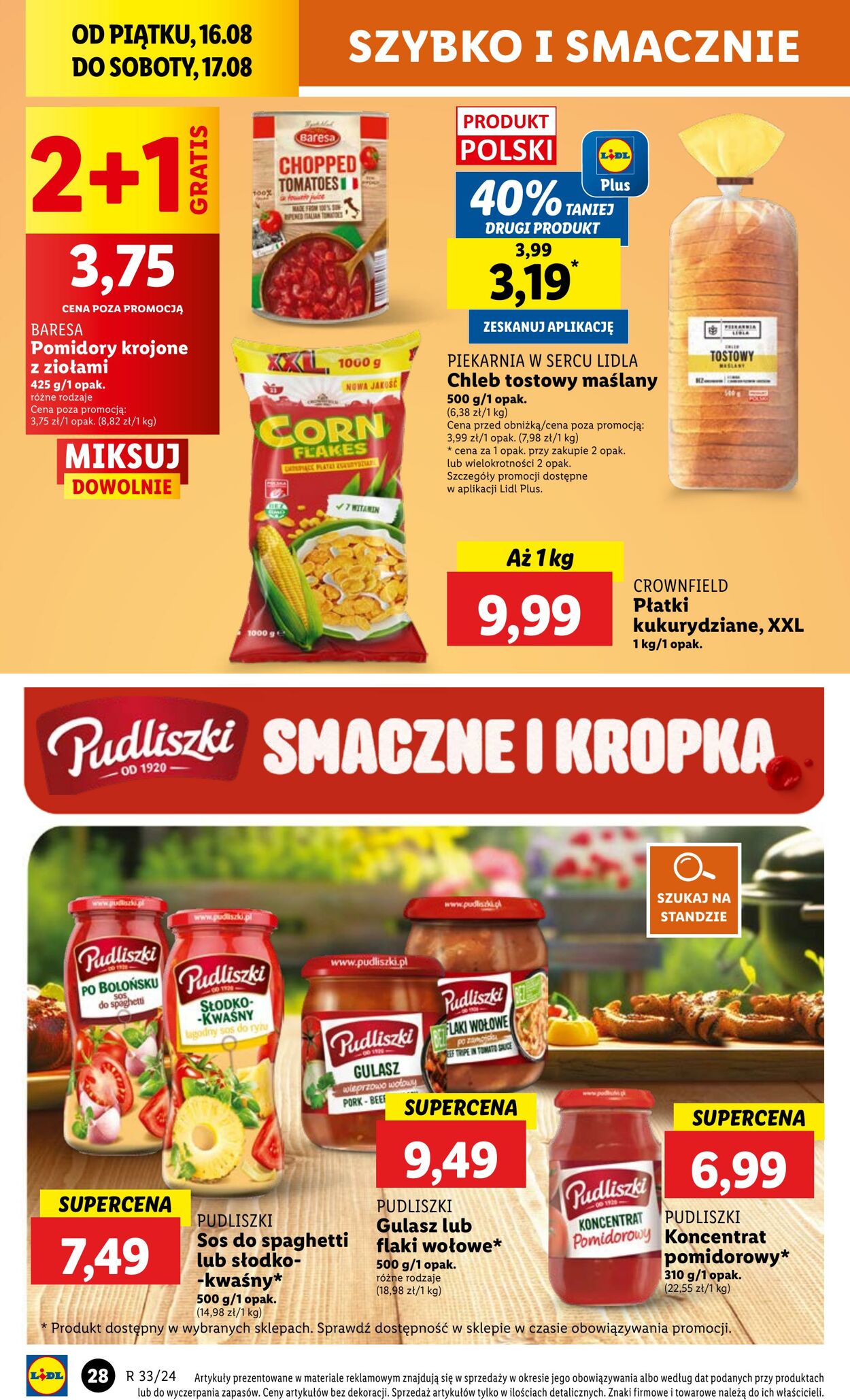 Gazetka Lidl 16.08.2024 - 17.08.2024