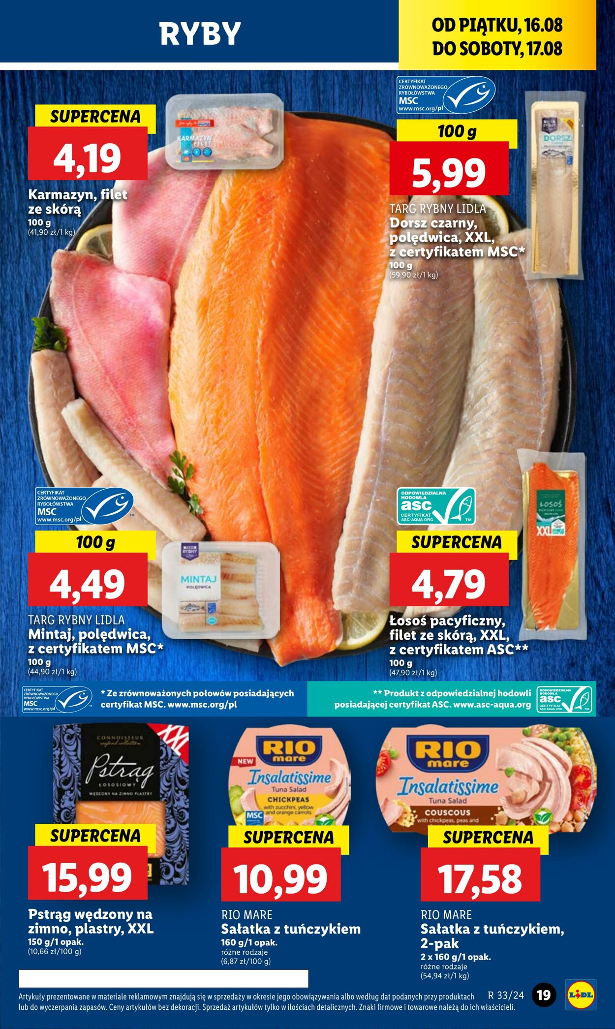 Gazetka Lidl 16.08.2024 - 17.08.2024