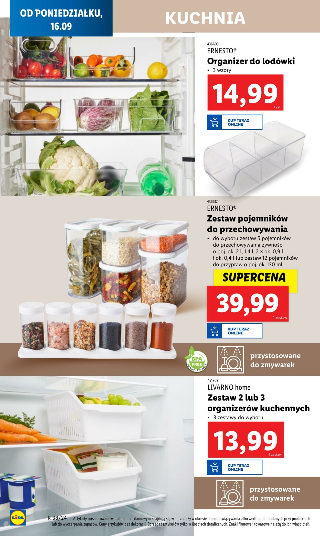 Gazetka Lidl 16.09.2024 - 21.09.2024