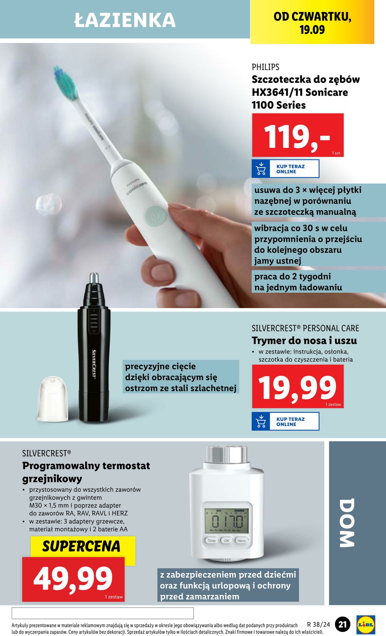 Gazetka Lidl 16.09.2024 - 21.09.2024