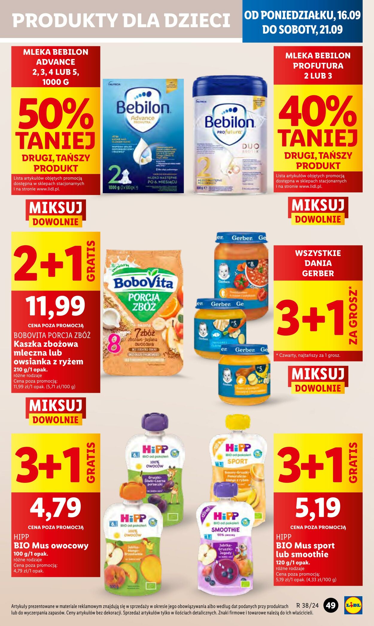 Gazetka Lidl 16.09.2024 - 18.09.2024