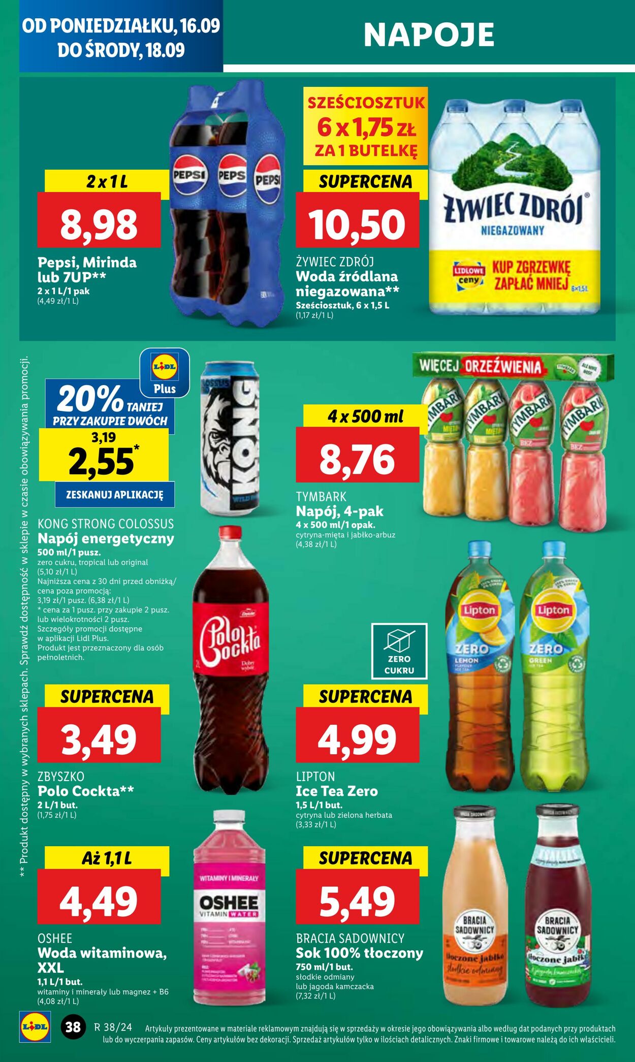 Gazetka Lidl 16.09.2024 - 18.09.2024