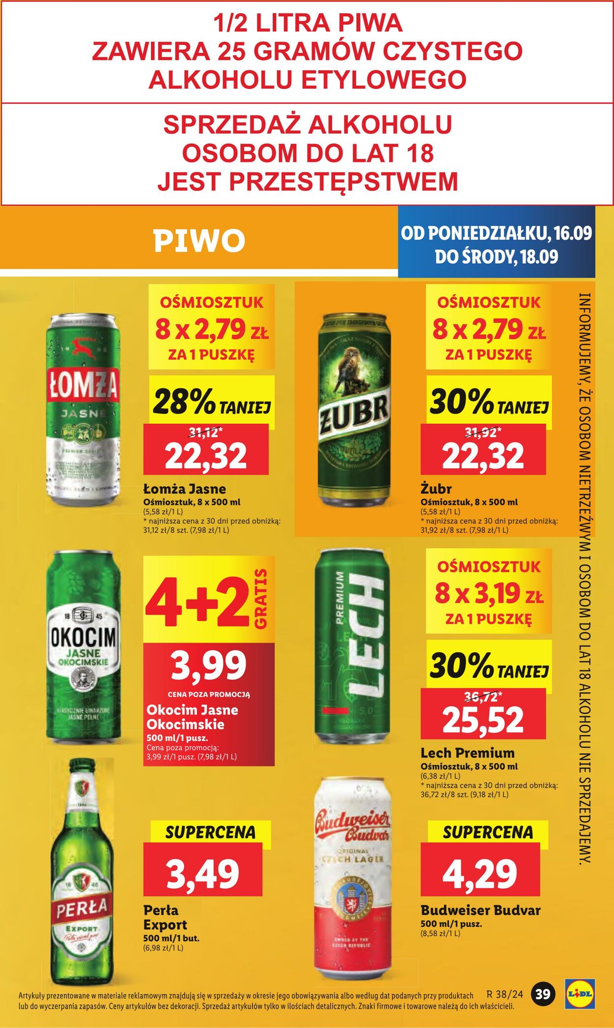 Gazetka Lidl 16.09.2024 - 18.09.2024