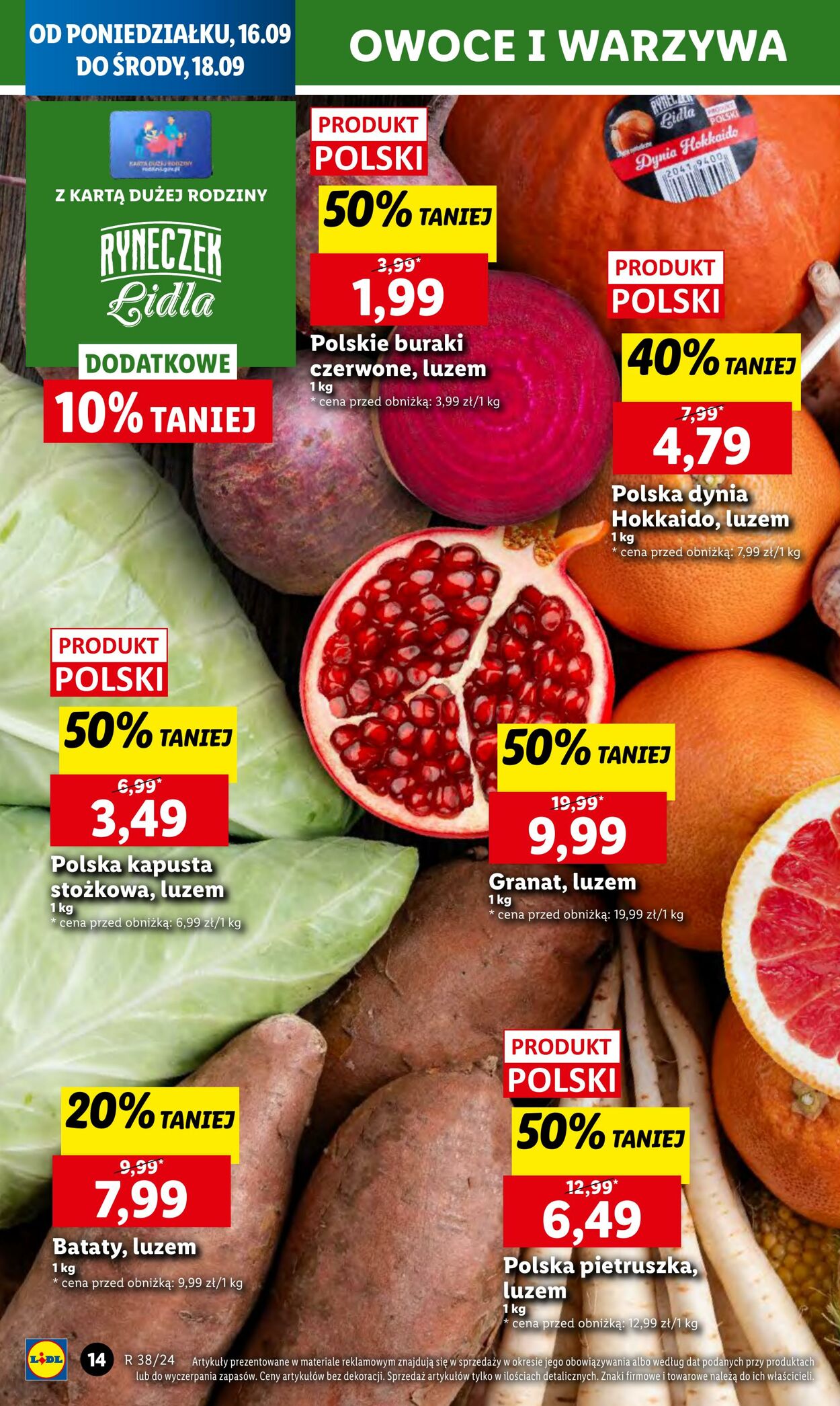 Gazetka Lidl 16.09.2024 - 18.09.2024