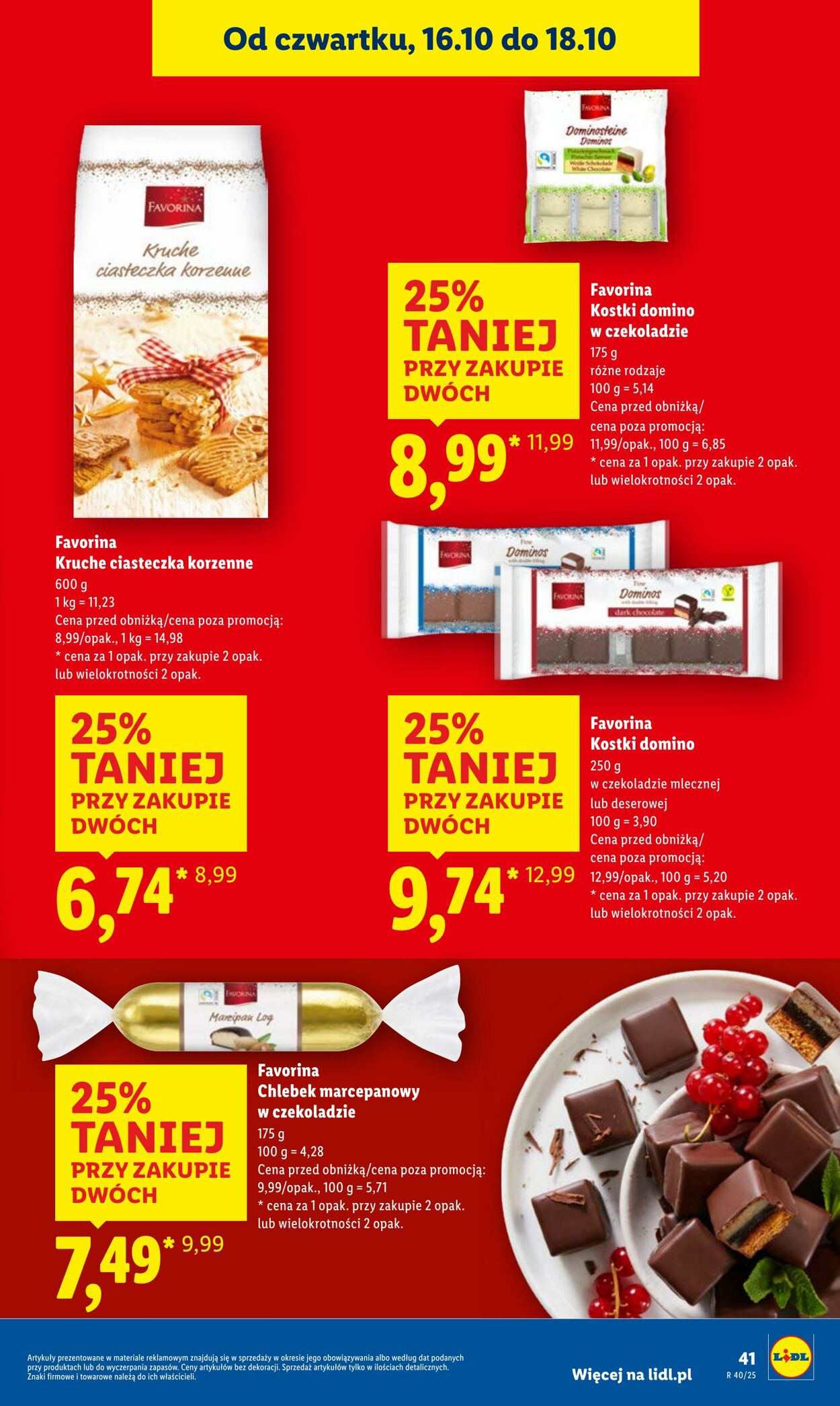 Gazetka Lidl 16.10.2025 - 18.10.2025