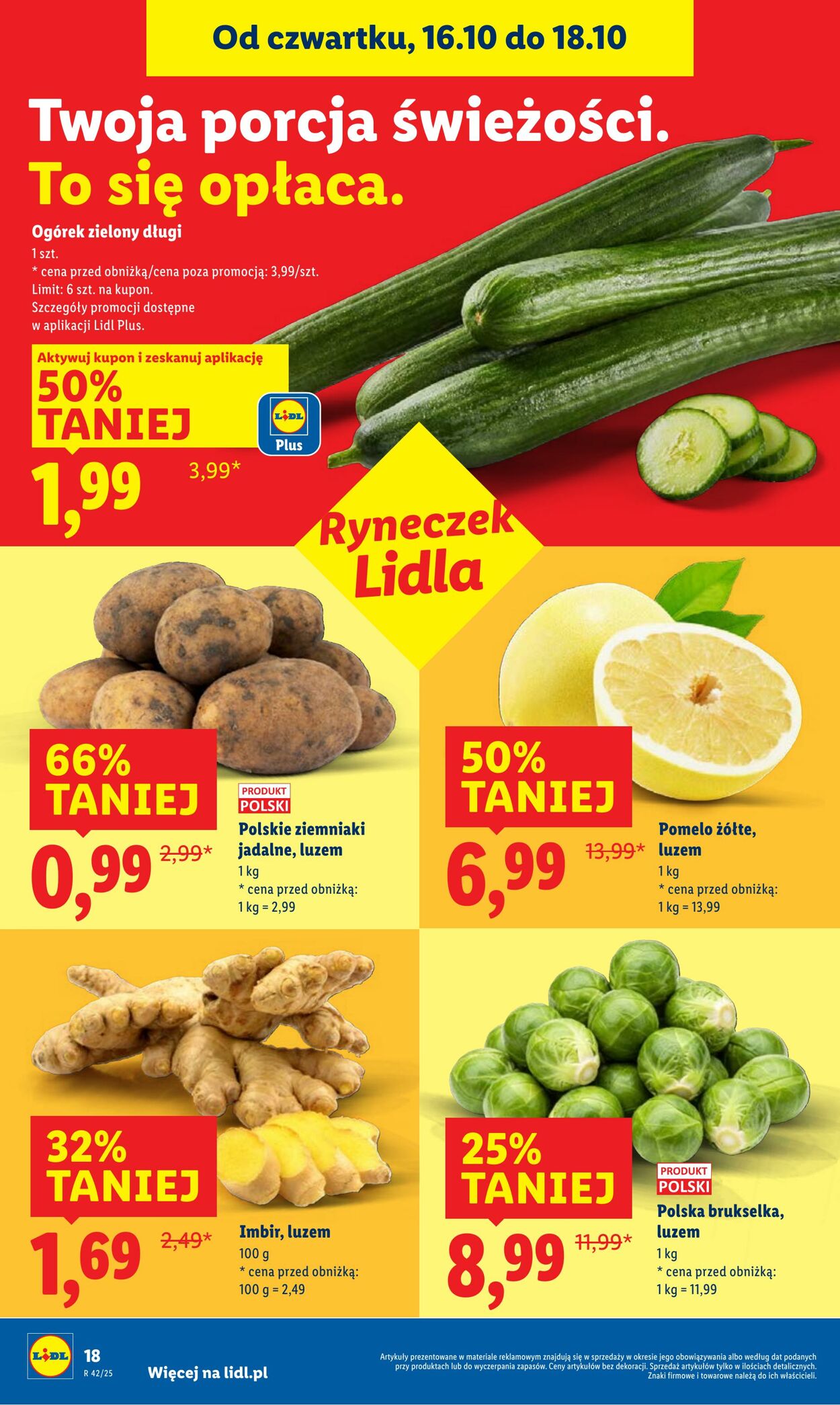Gazetka Lidl 16.10.2025 - 18.10.2025