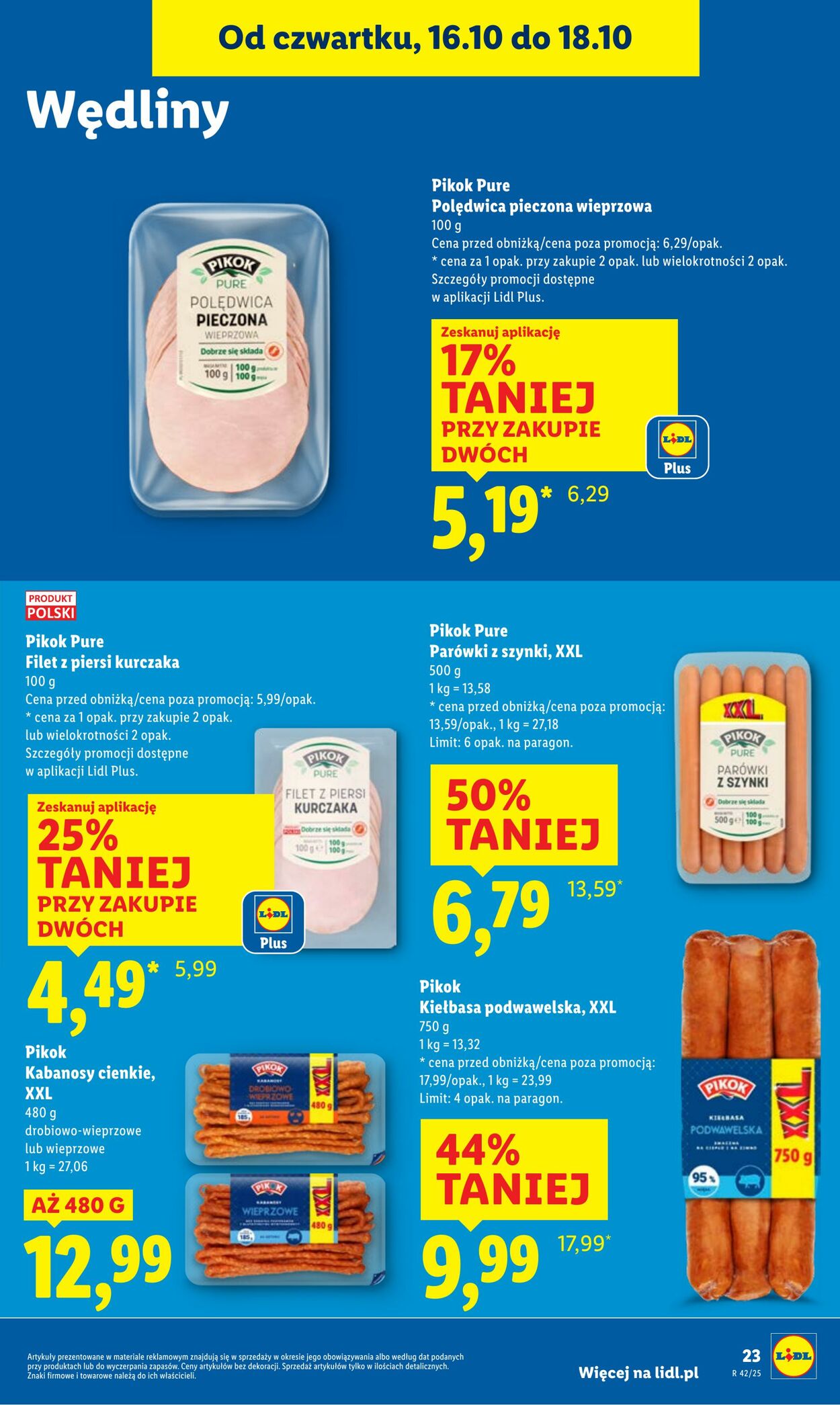 Gazetka Lidl 16.10.2025 - 18.10.2025
