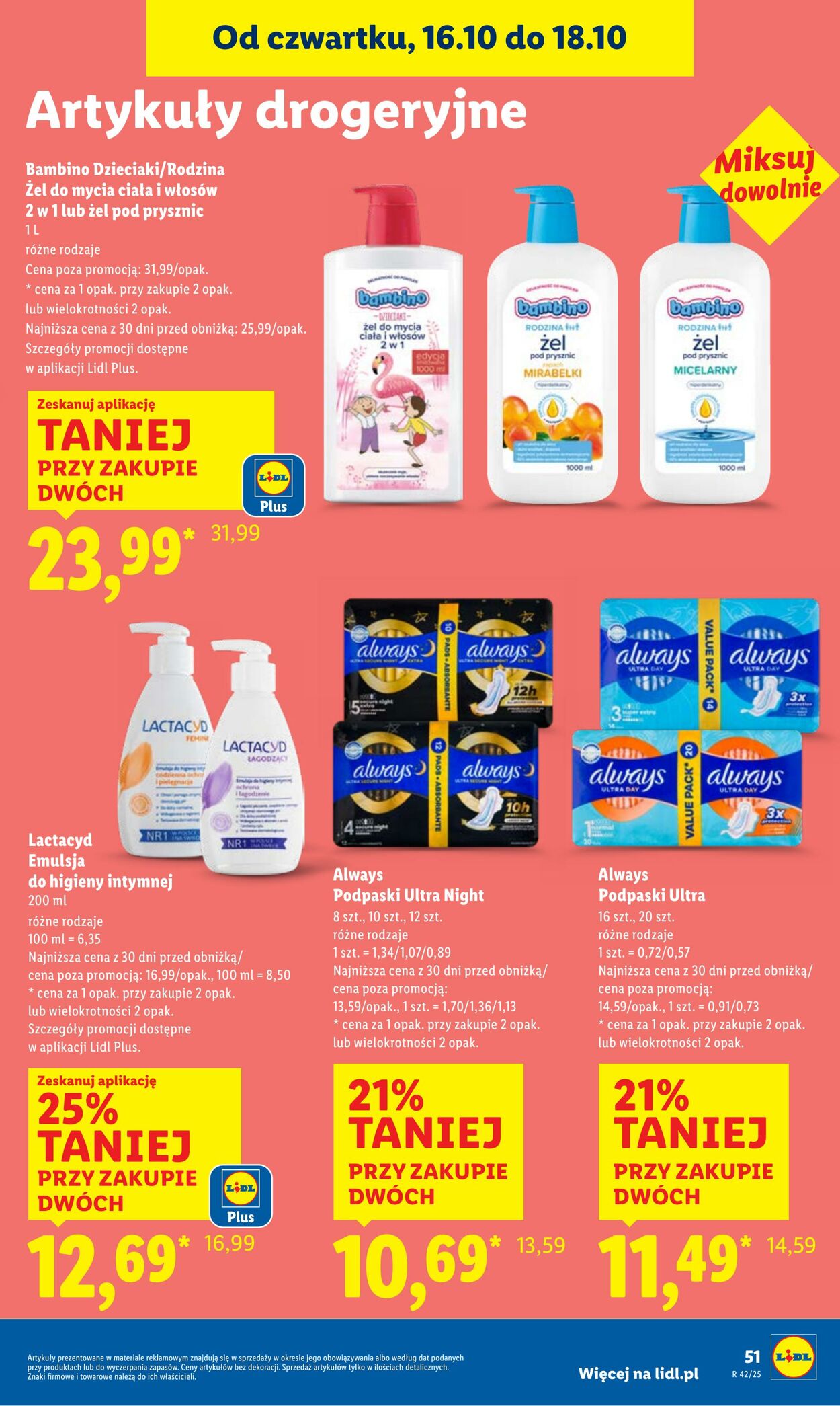 Gazetka Lidl 16.10.2025 - 18.10.2025